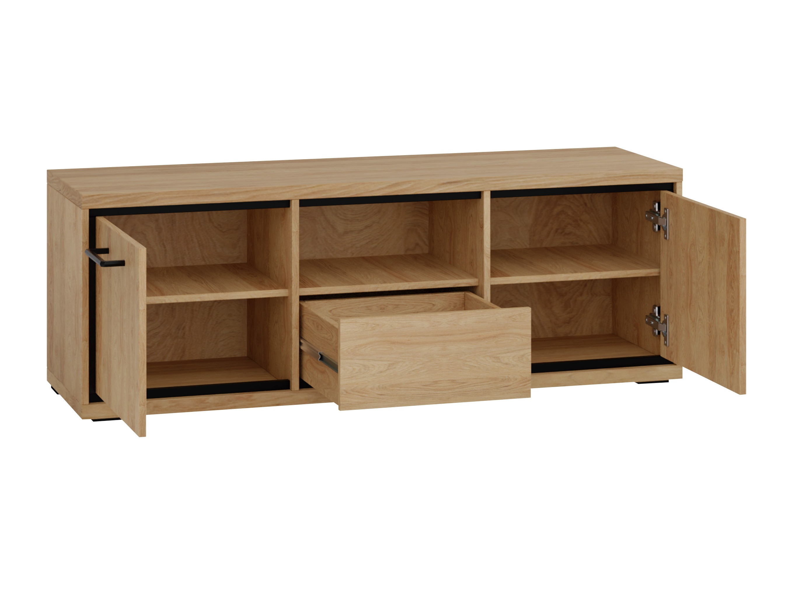 TV-meubel Etrmoni 112 (Licht hout + Eiken)