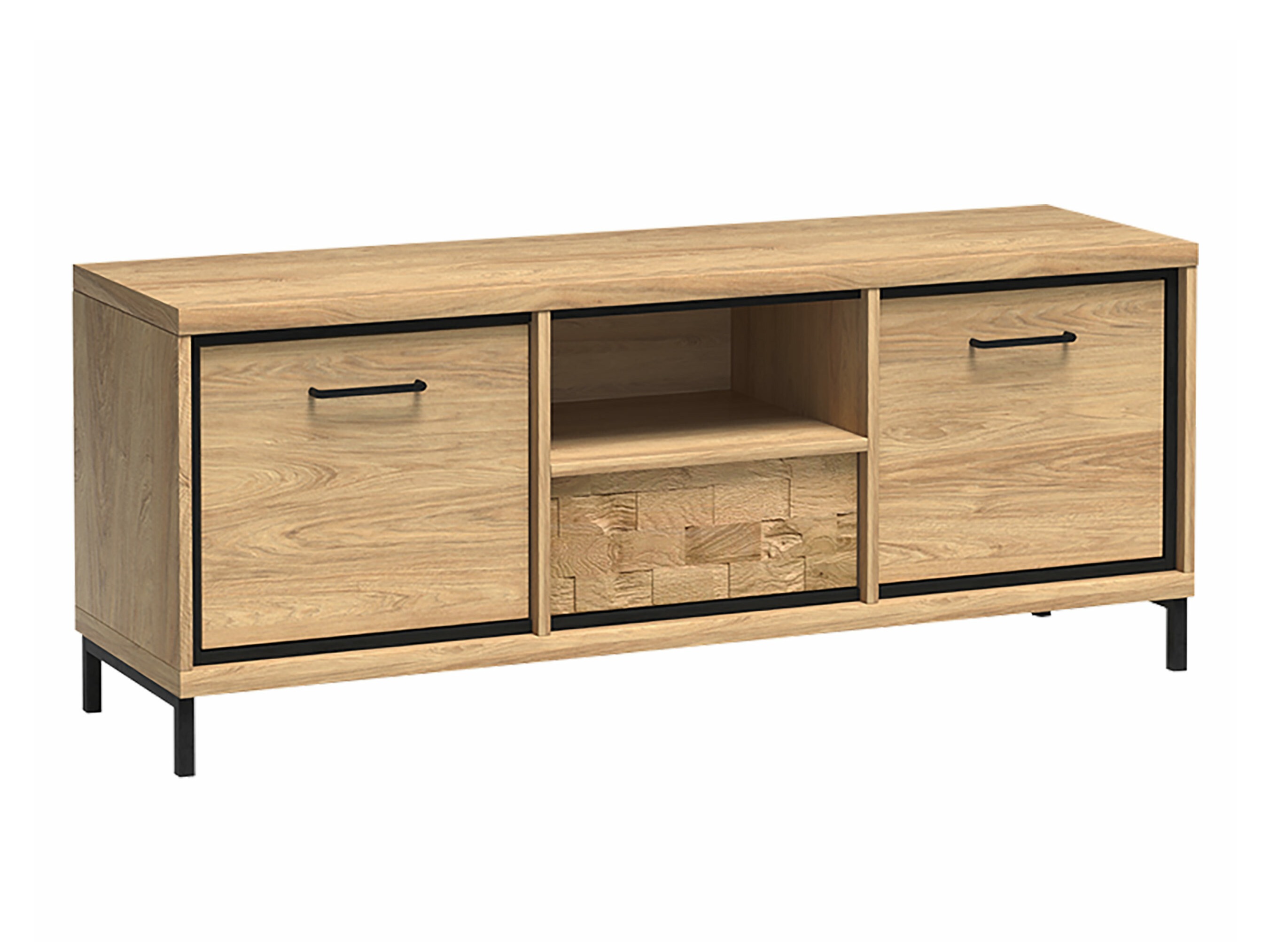 TV-meubel Etrmoni 112 (Licht hout + Eiken)