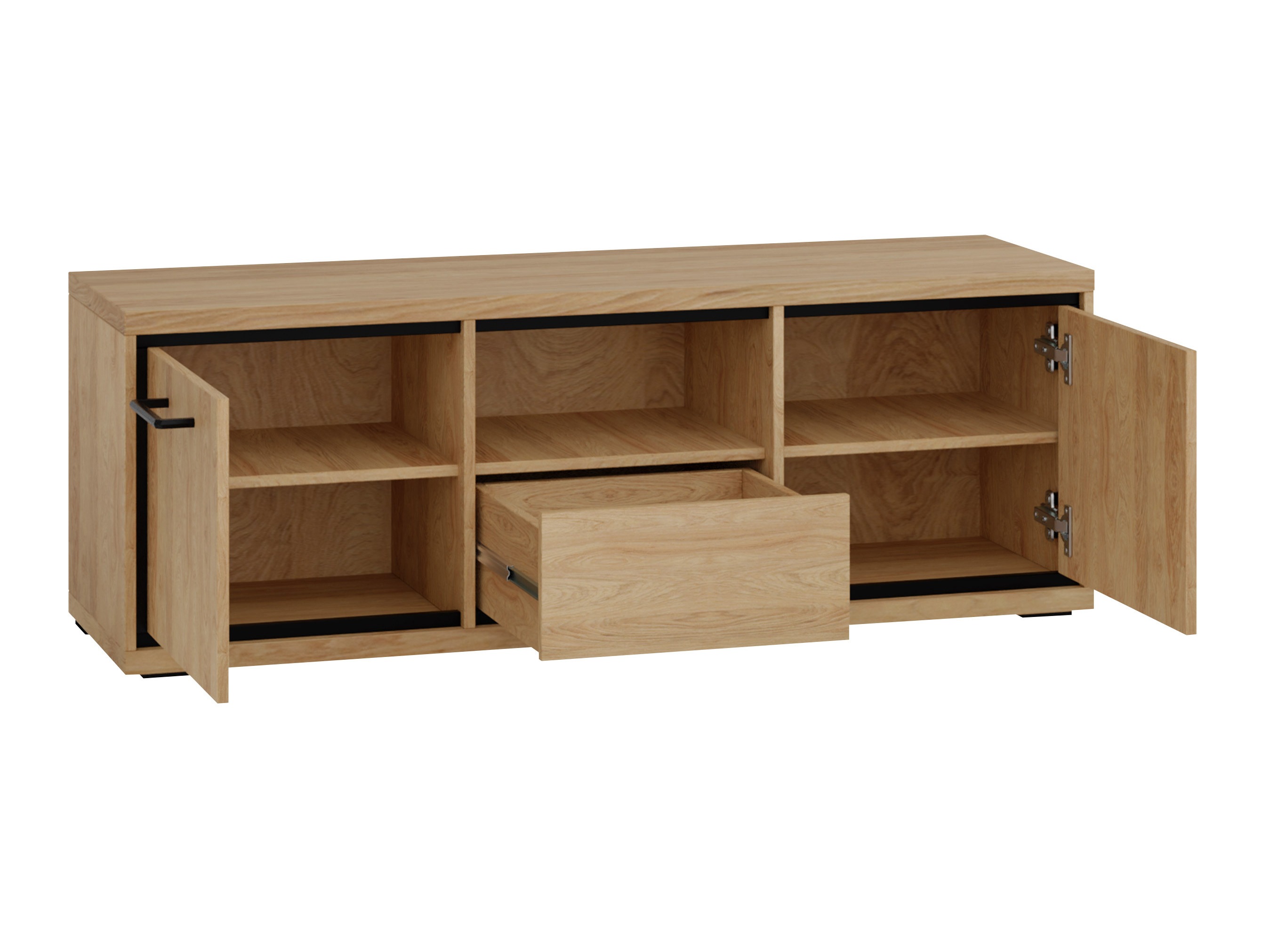 TV-meubel Etrmoni 112 (Licht hout + Eiken)