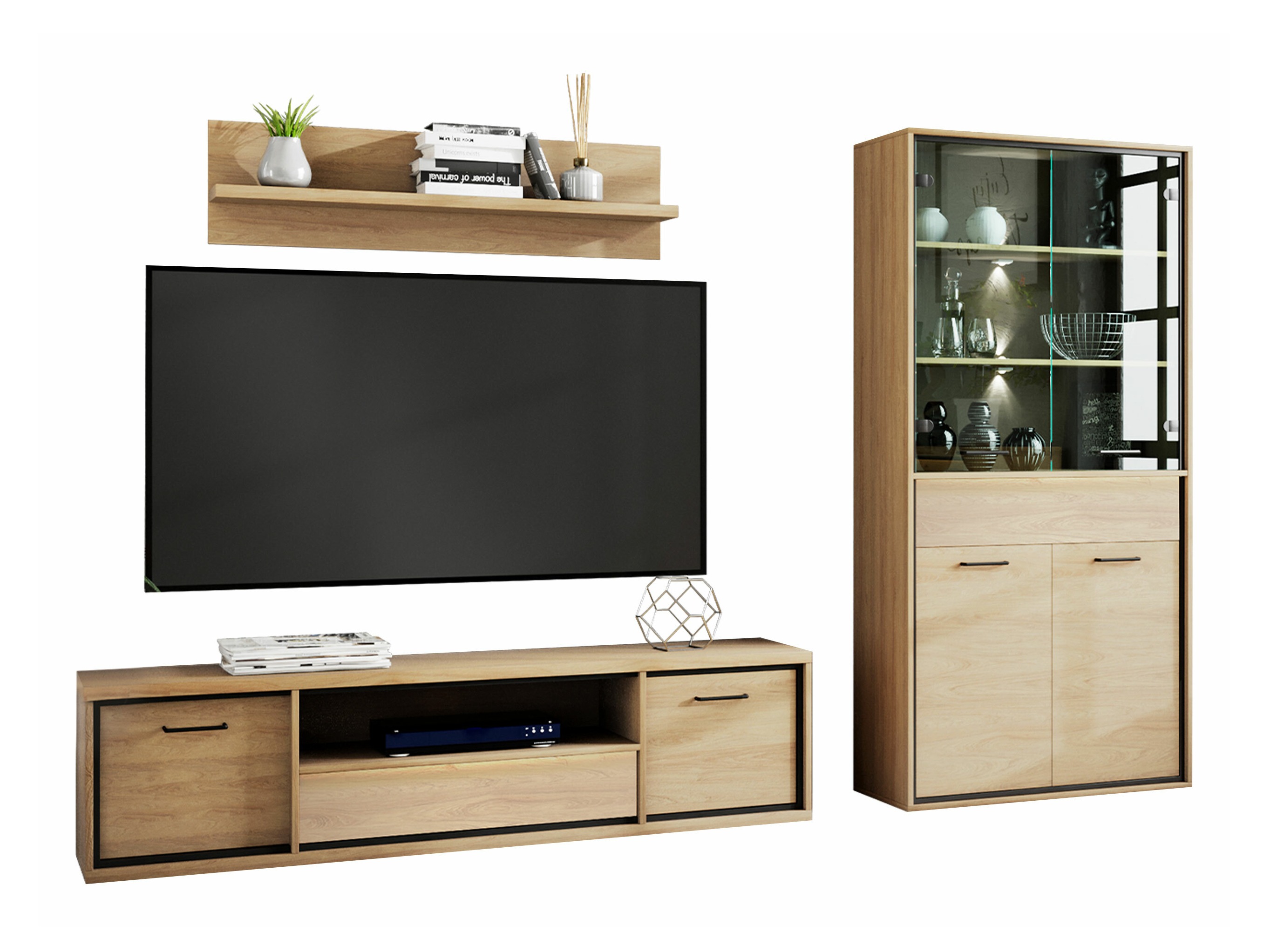 Woonkamerset Etrmoni 119 (Licht hout)