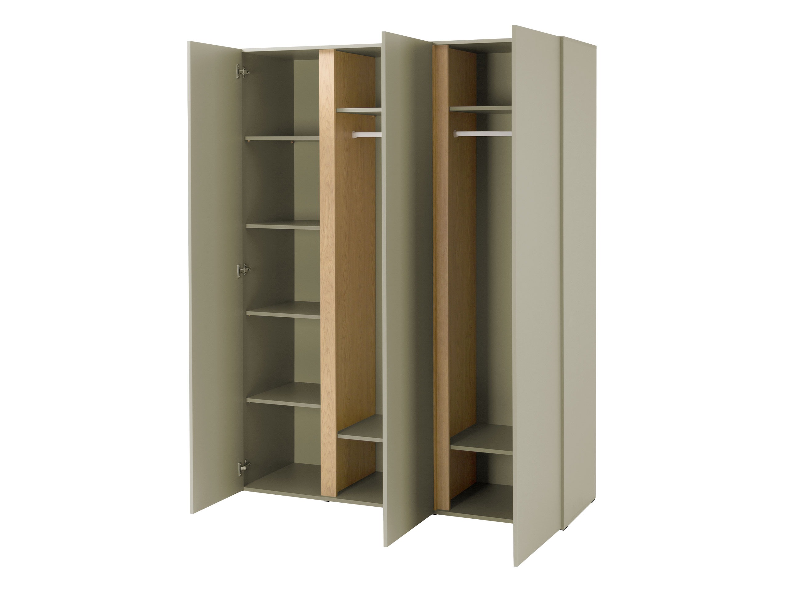 Slaapkamerset Fiosono 113 (Beige + Licht eiken)