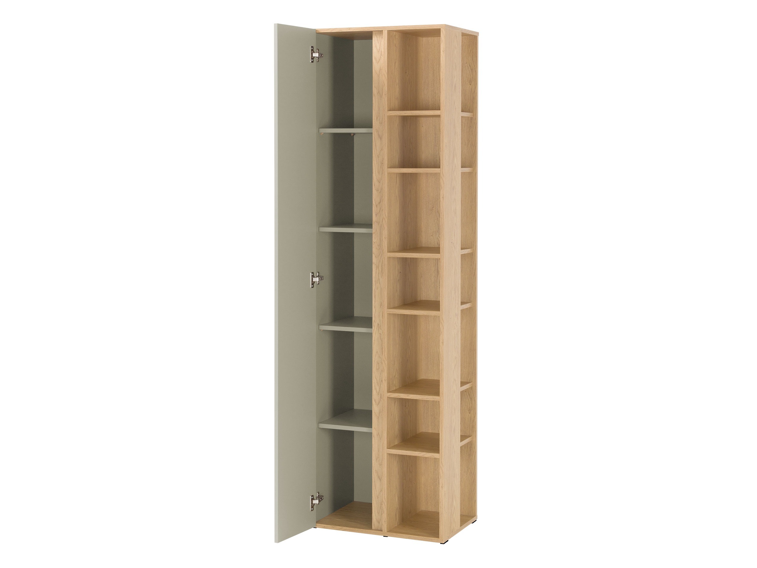 Slaapkamerset Fiosono 113 (Beige + Licht eiken)