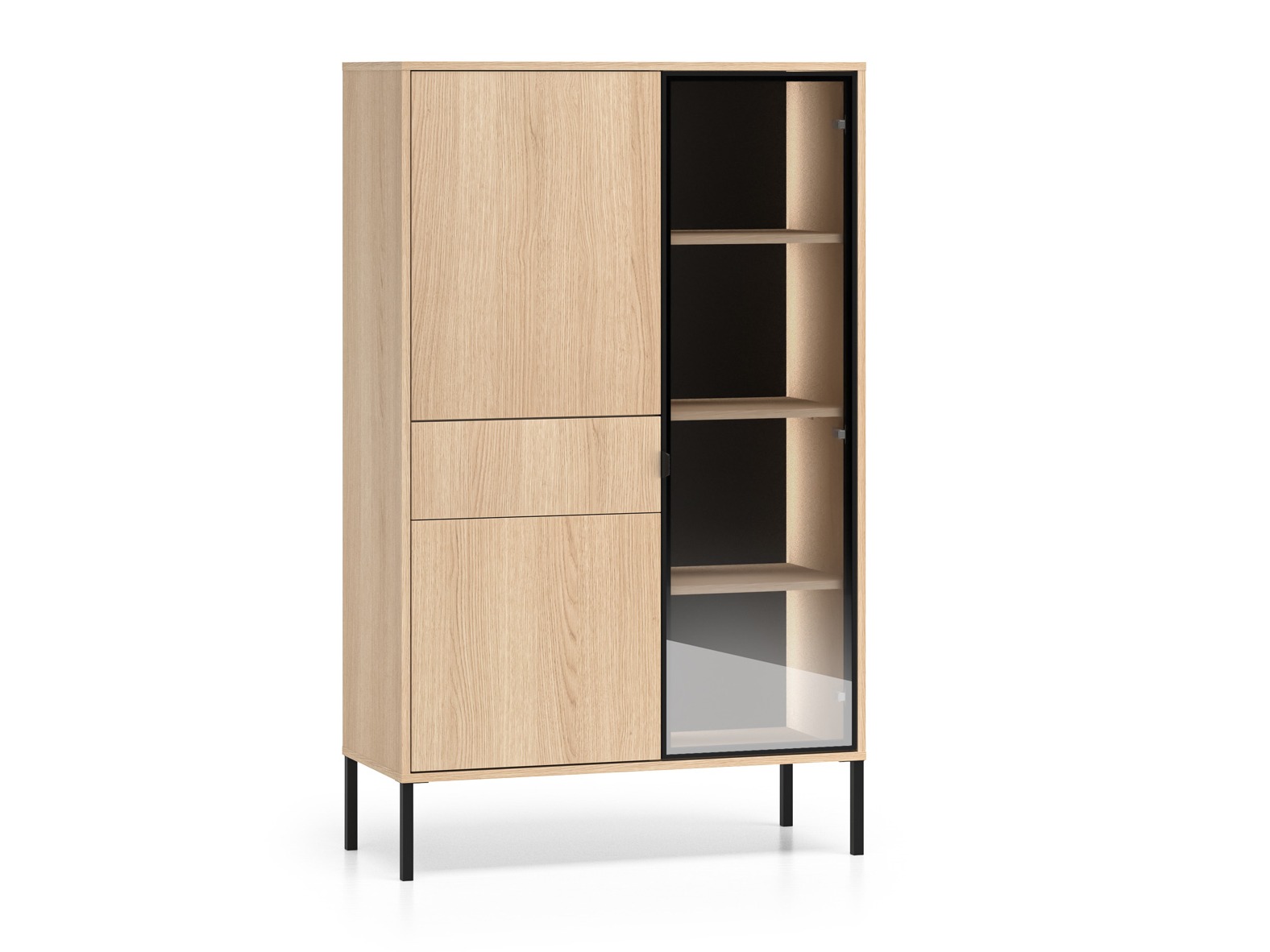 Boekenkast Virsalo 100 (Eiken)