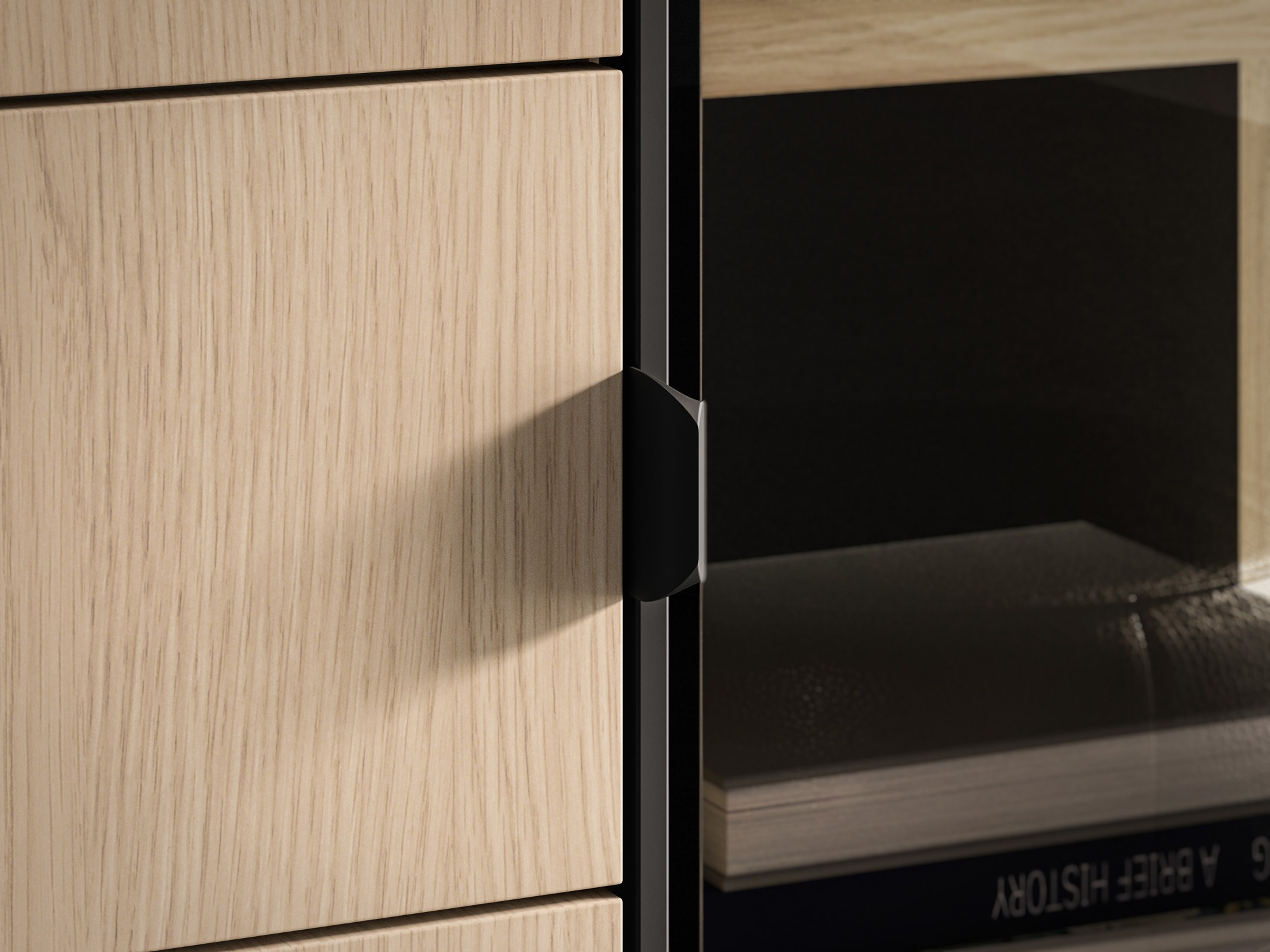 Boekenkast Virsalo 100 (Eiken)