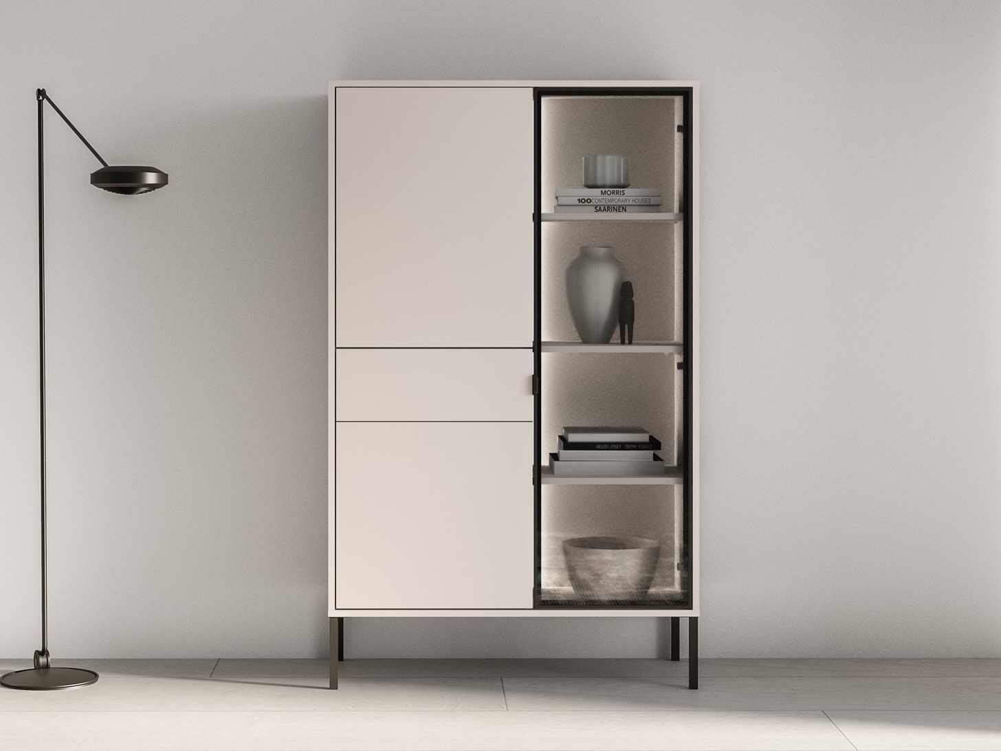 Boekenkast Virsalo 100 (Kasjmier)