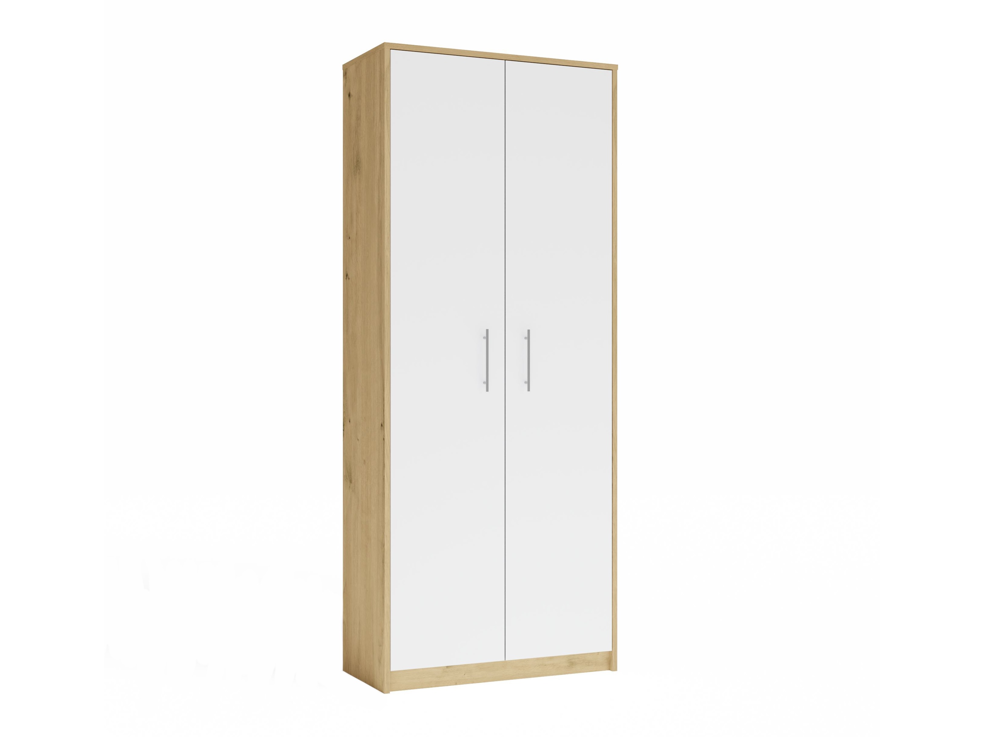 Boekenkast Mandeville 196 (Artisan eiken + Wit)