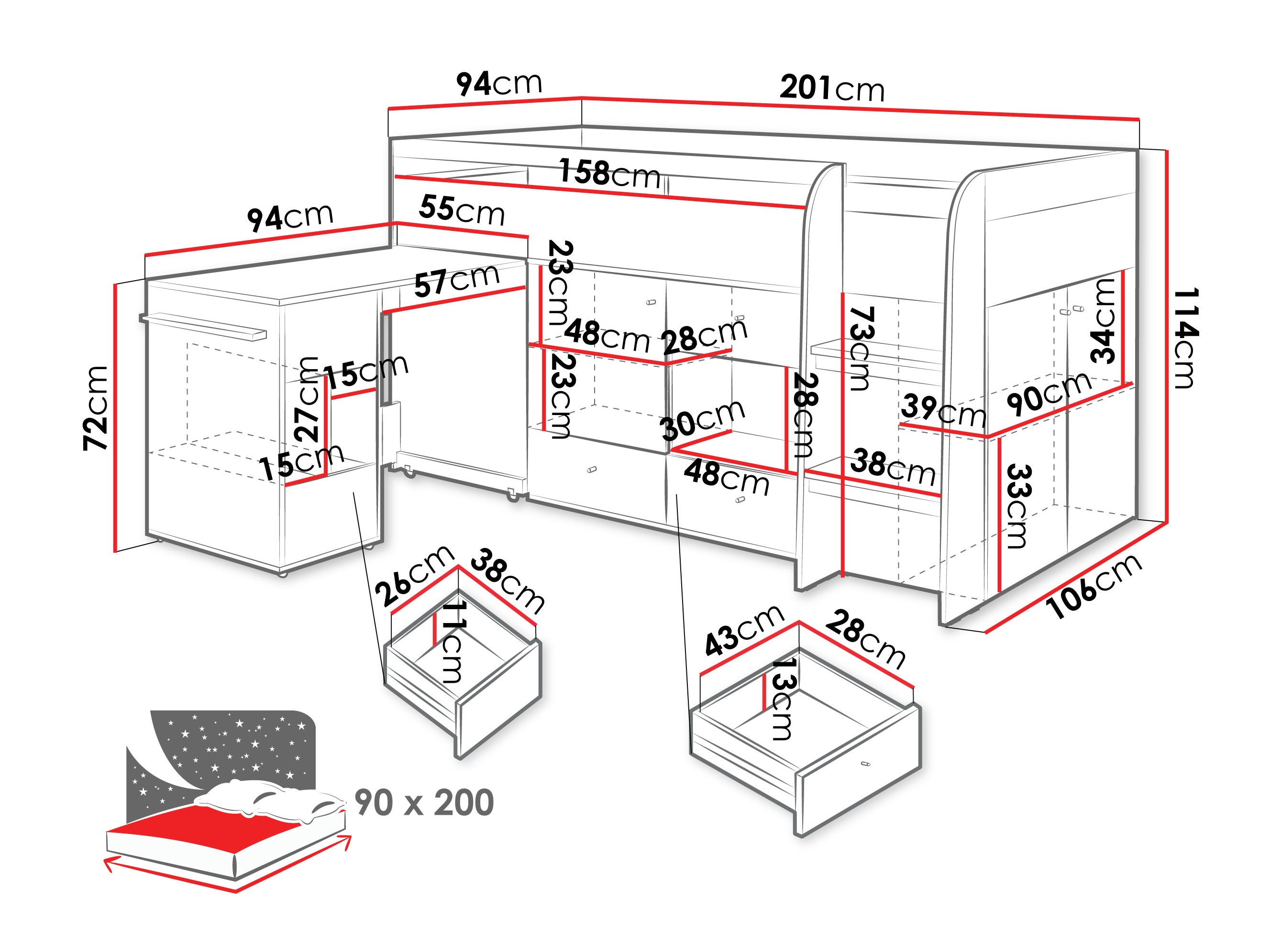 Hoogslapers Ciravie 107