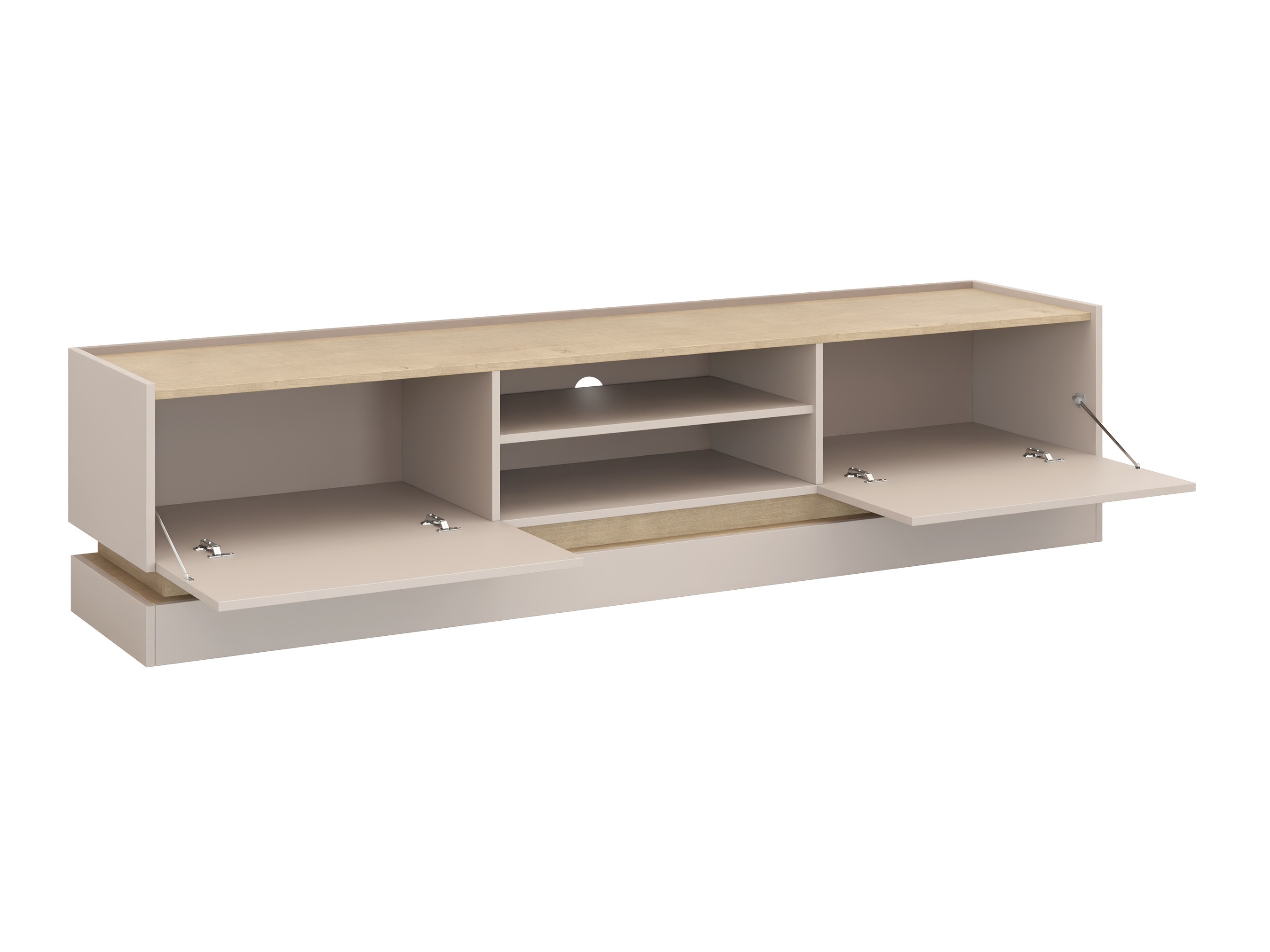 TV-meubel Comfivo Tilia (Kasjmier + Eiken)