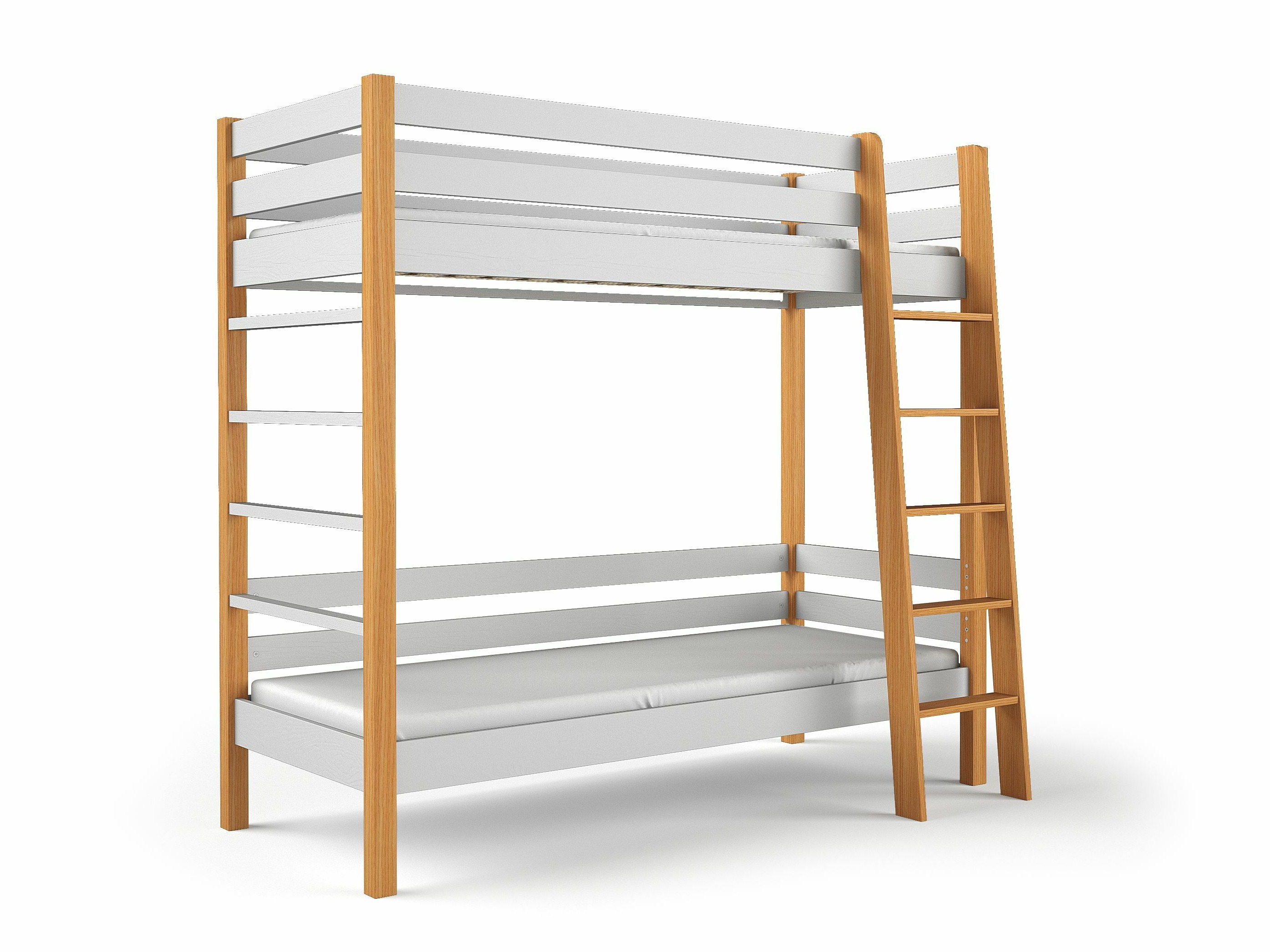 Stapelbed Ogden 174 (Wit)