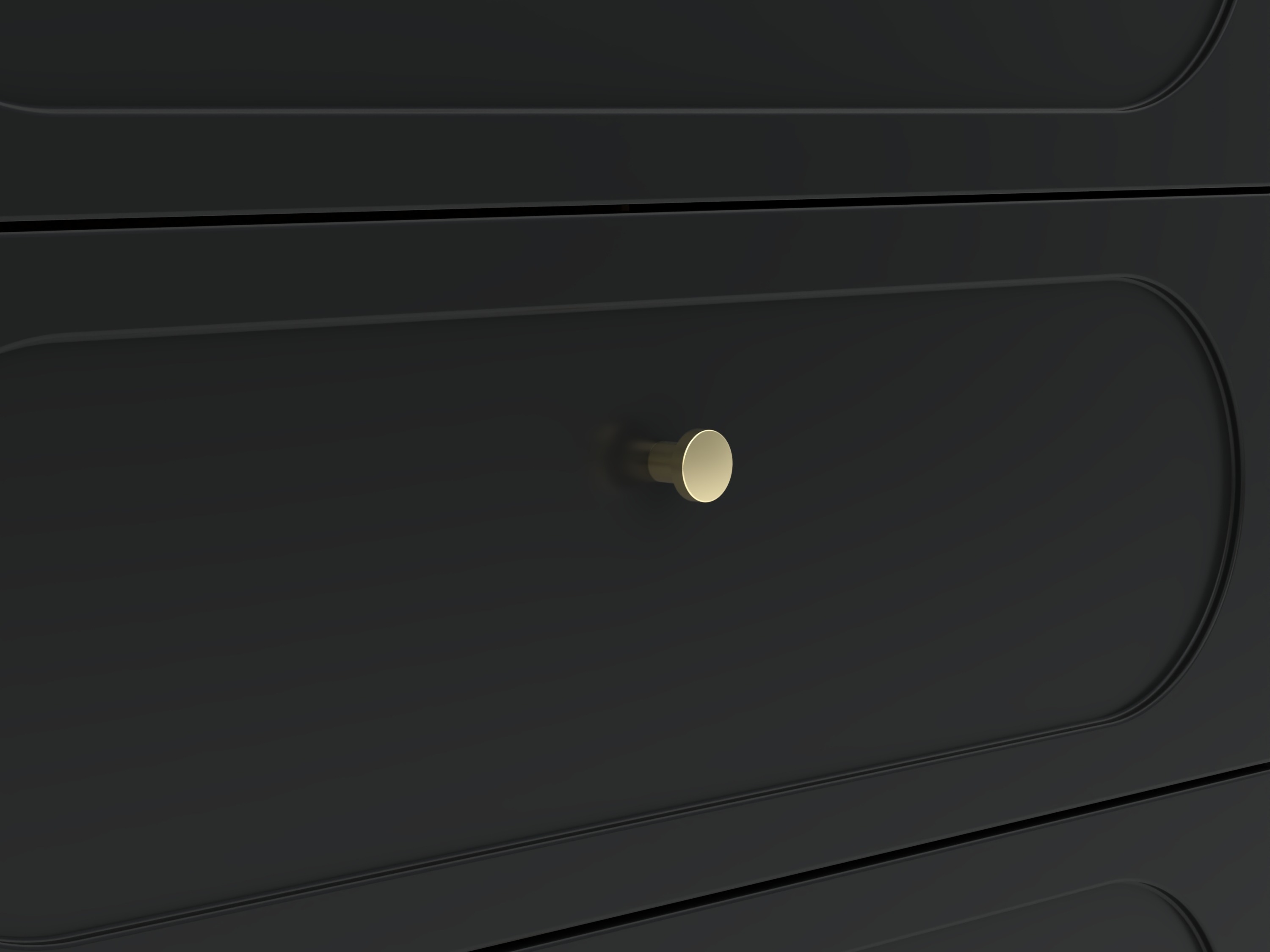 Ladekast Bristol 234 (Zwart)