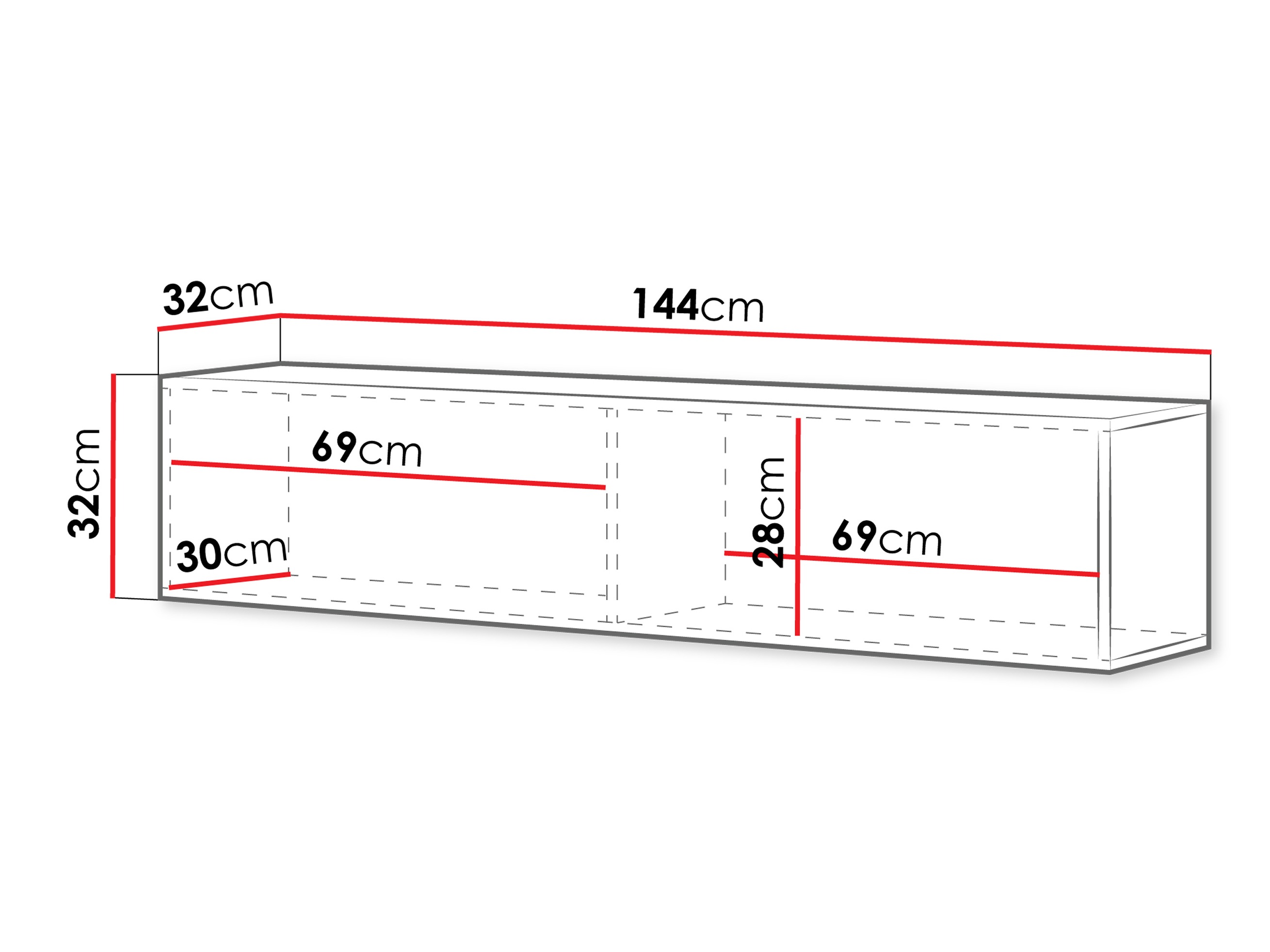 TV-meubel Evanovu 100