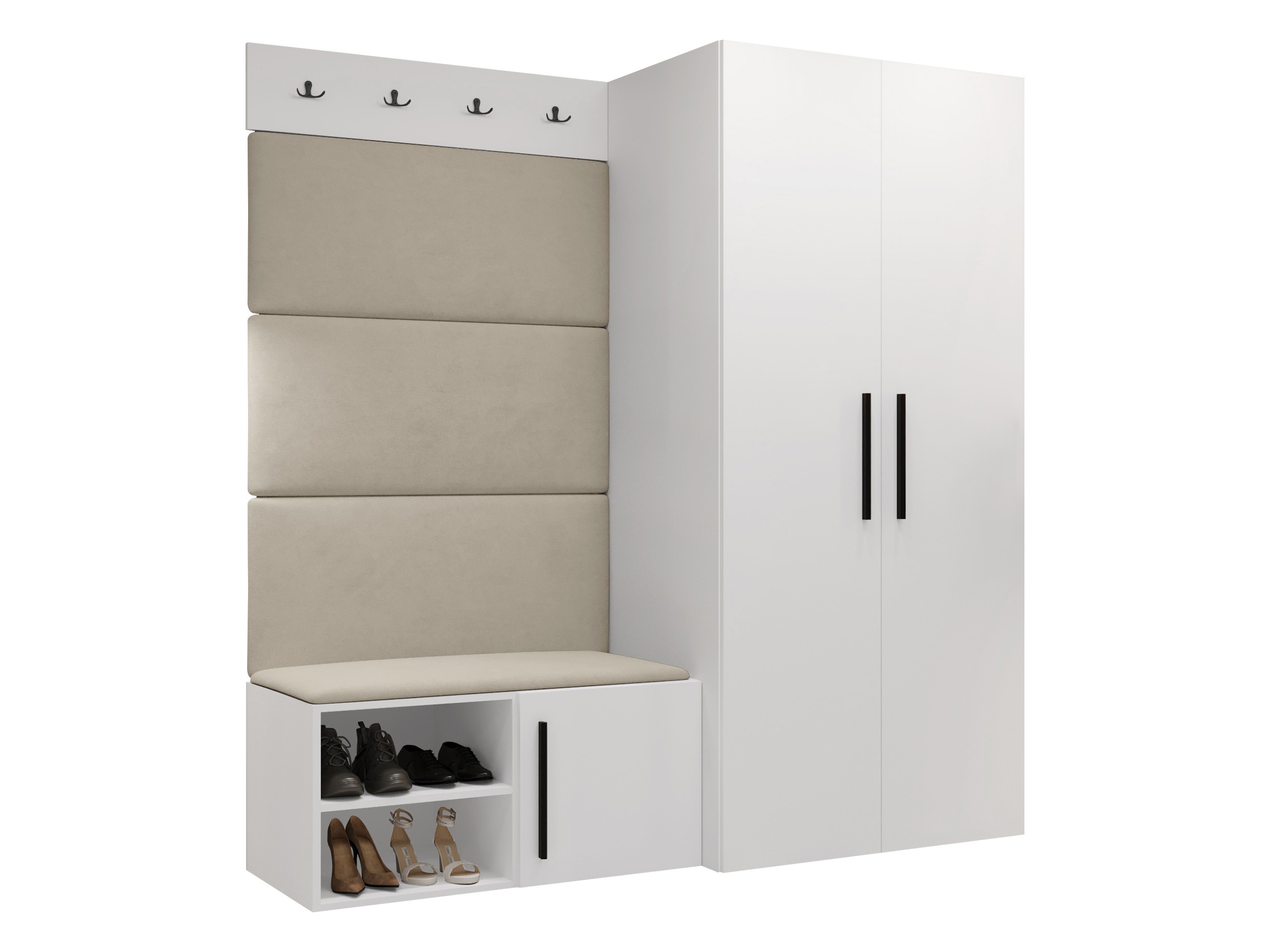 Gangmeubelset Hartford 526 (Wit)