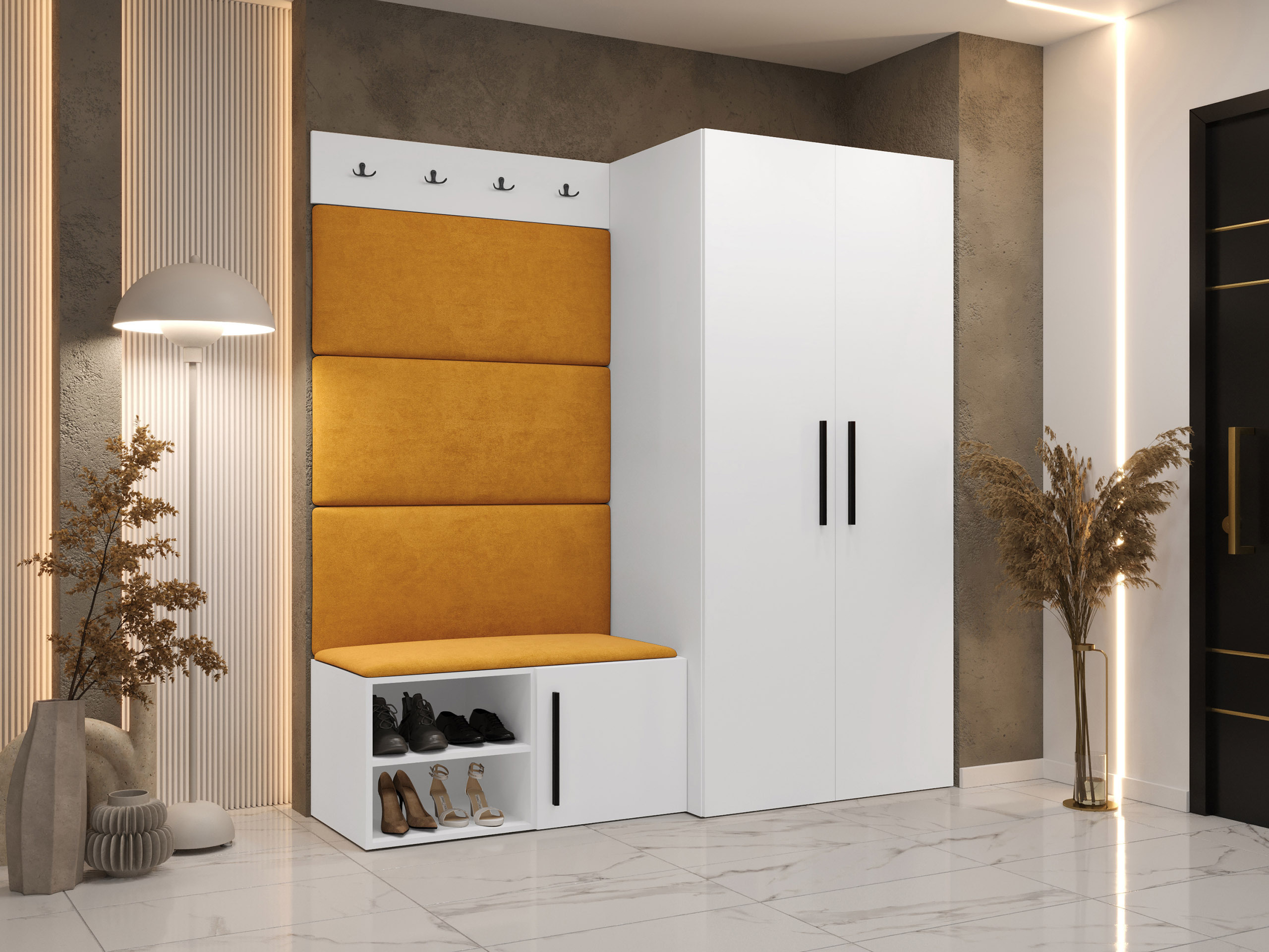 Gangmeubelset Hartford 526 (Wit)