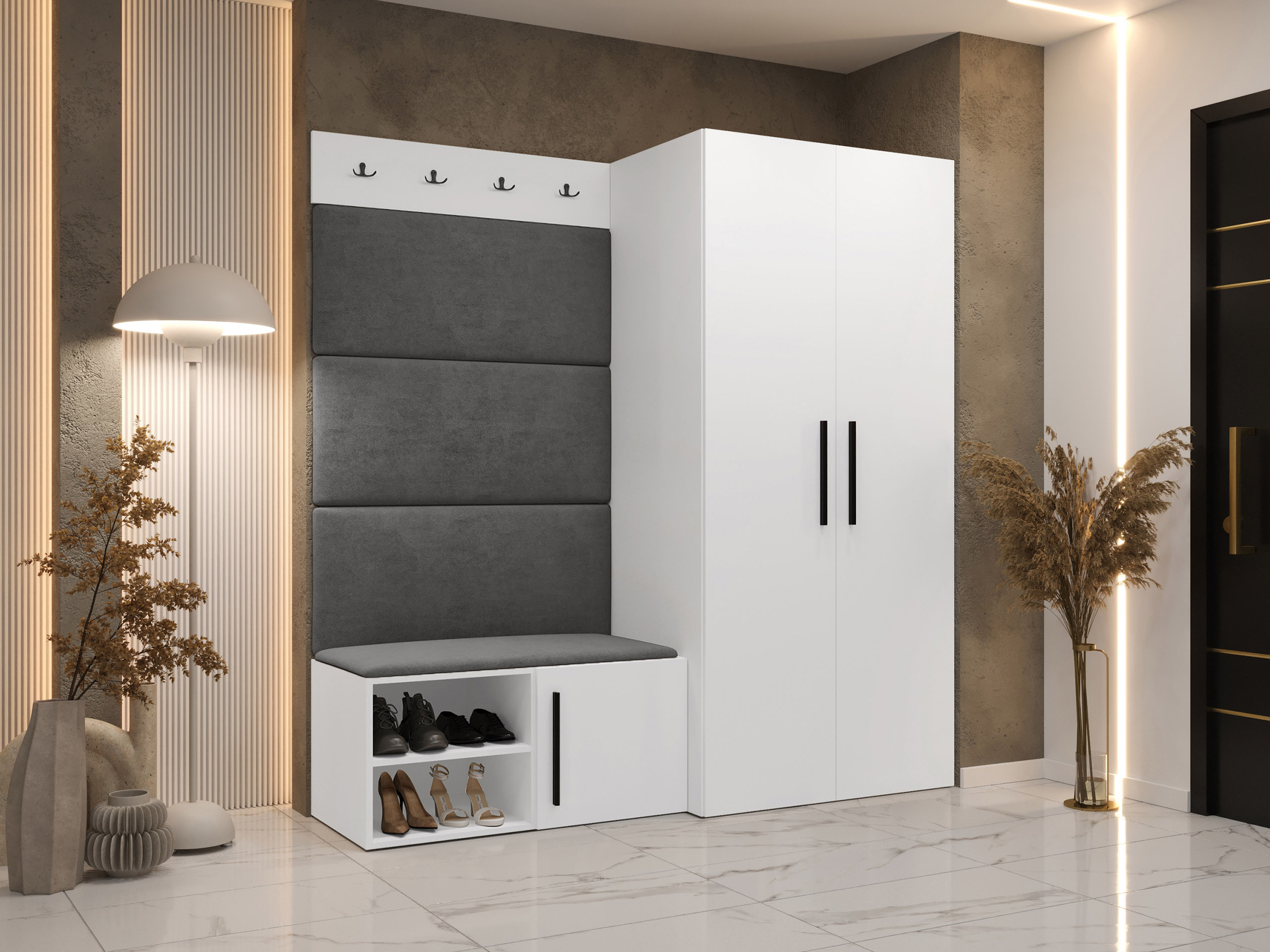 Gangmeubelset Nitos I (Wit)