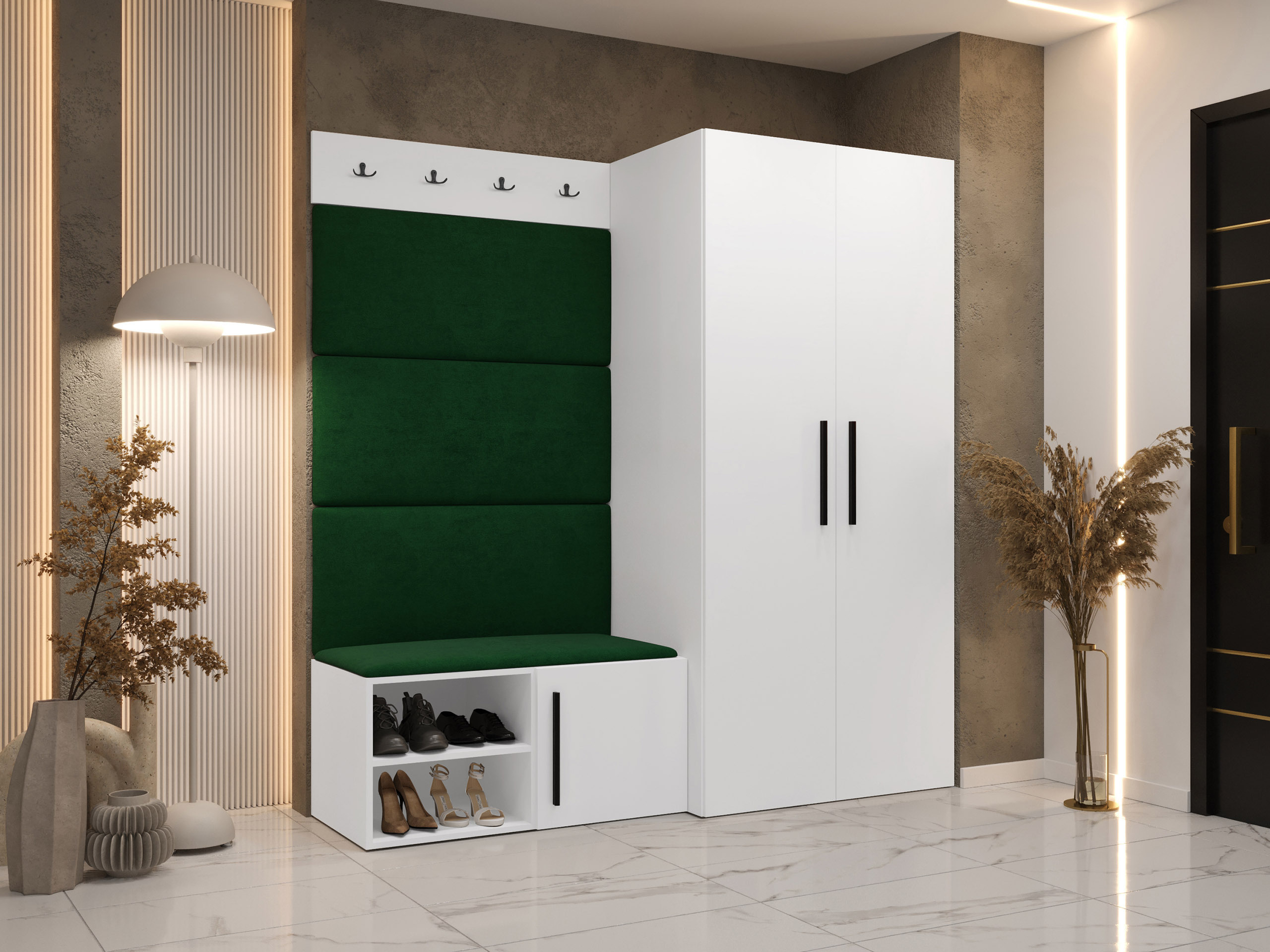 Gangmeubelset Nitos I (Wit)