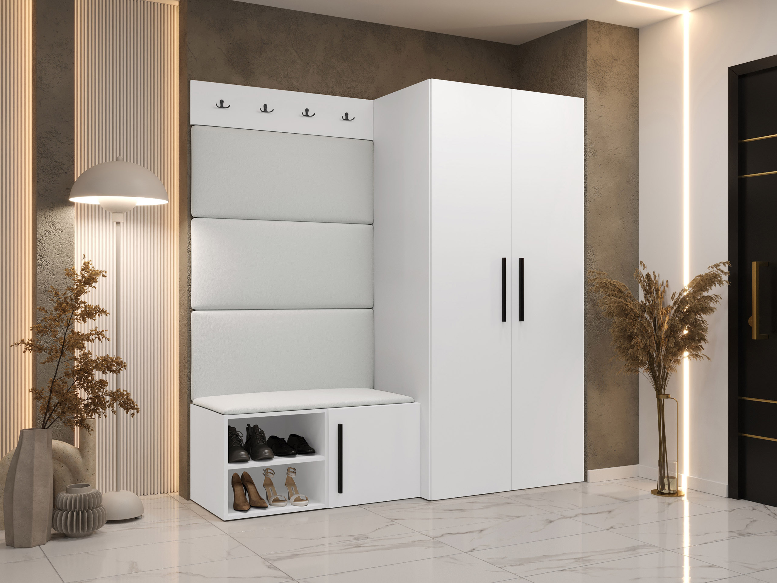 Gangmeubelset Nitos I (Wit)