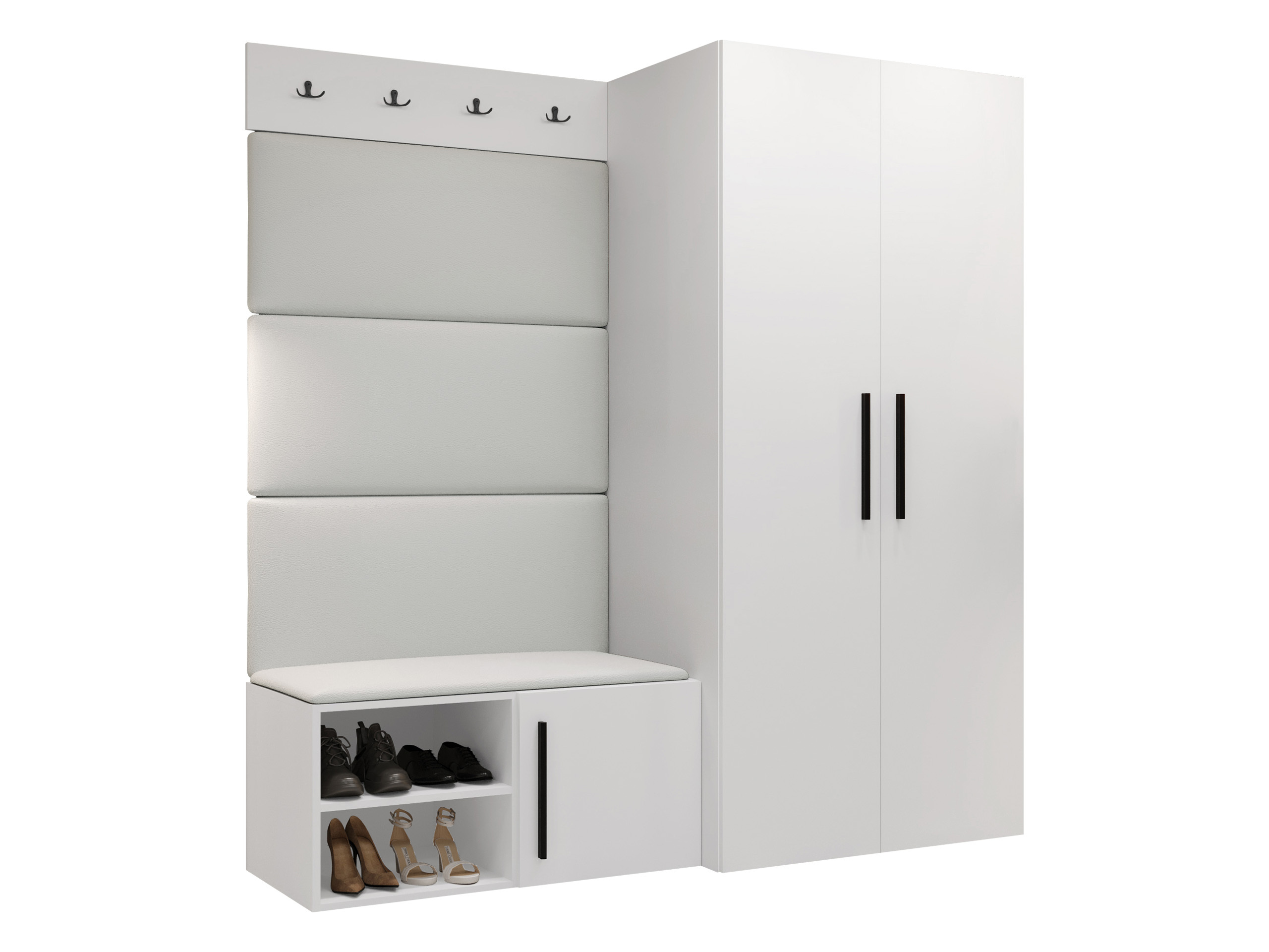 Gangmeubelset Nitos I (Wit)