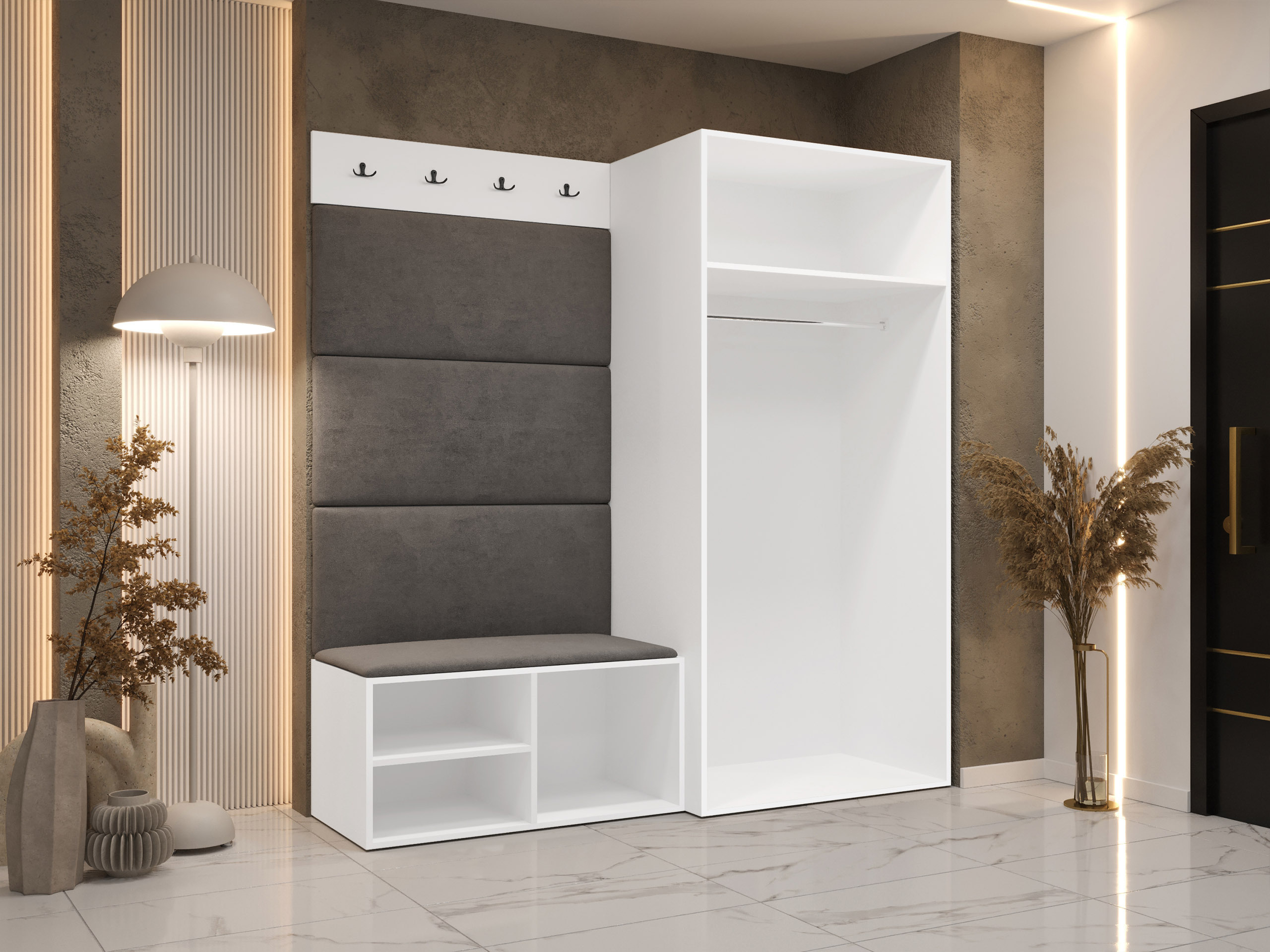 Gangmeubelset Nitos I (Wit)