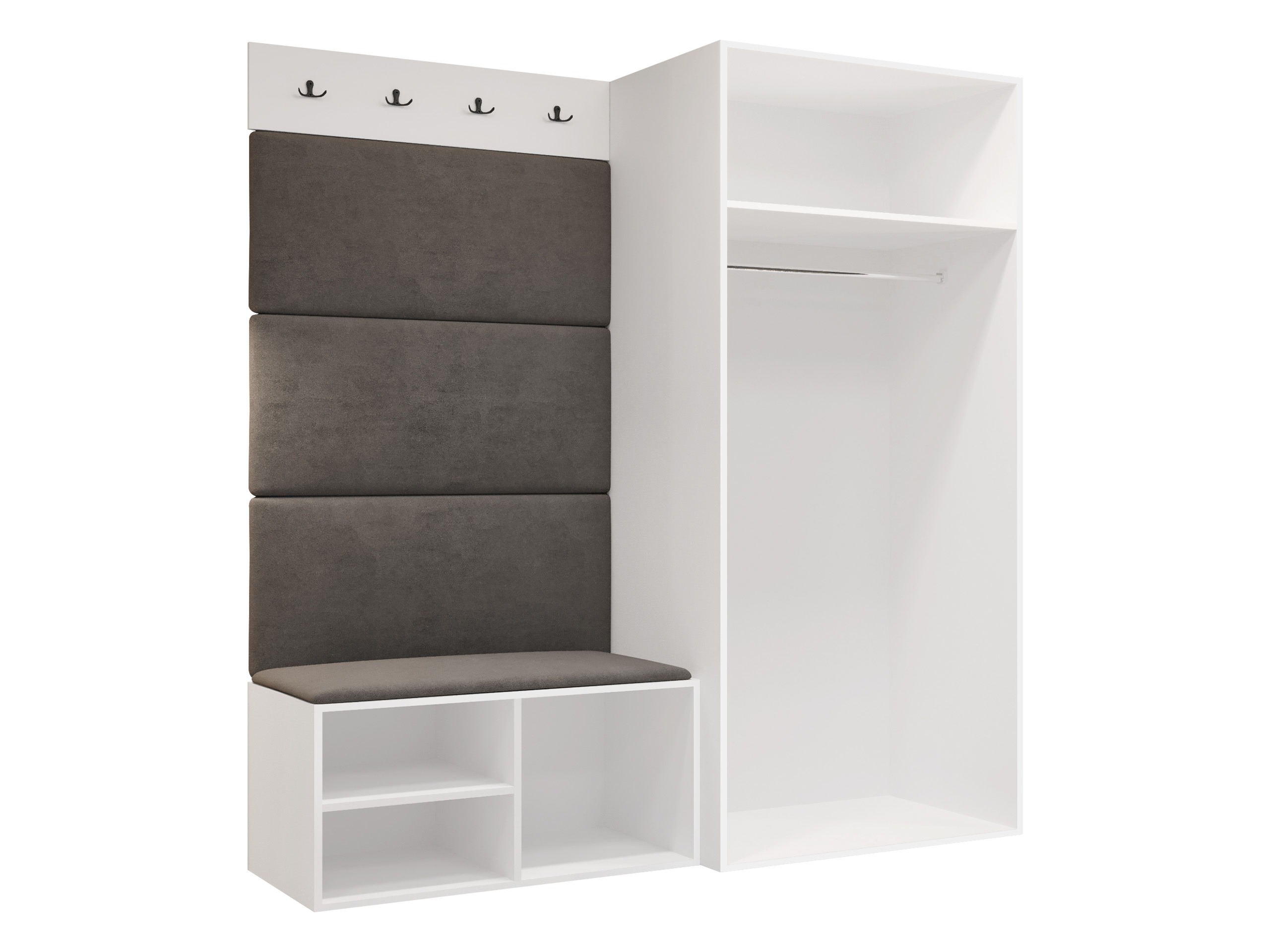 Gangmeubelset Nitos I (Wit)