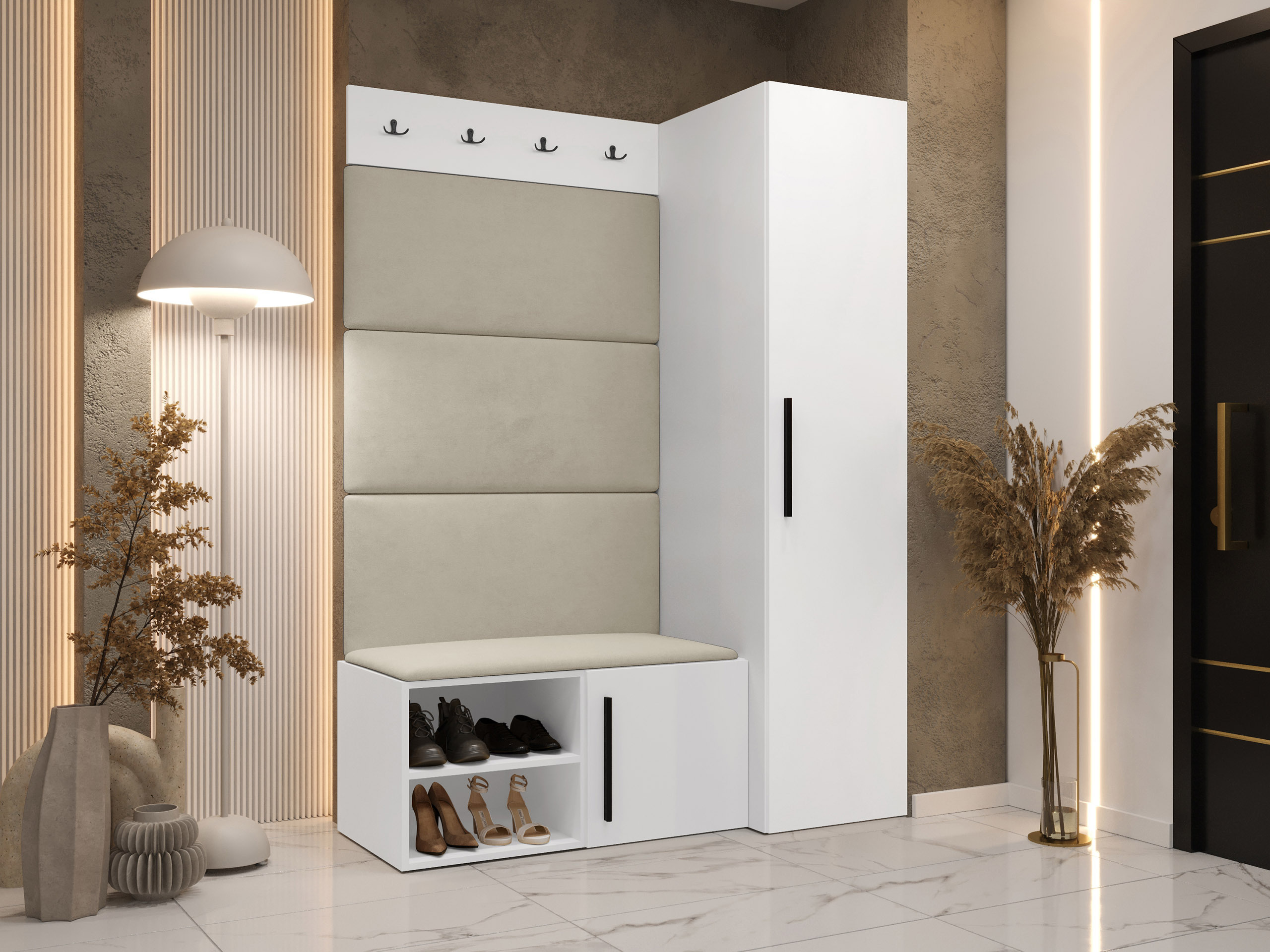 Gangmeubelset Nitos II (Wit)