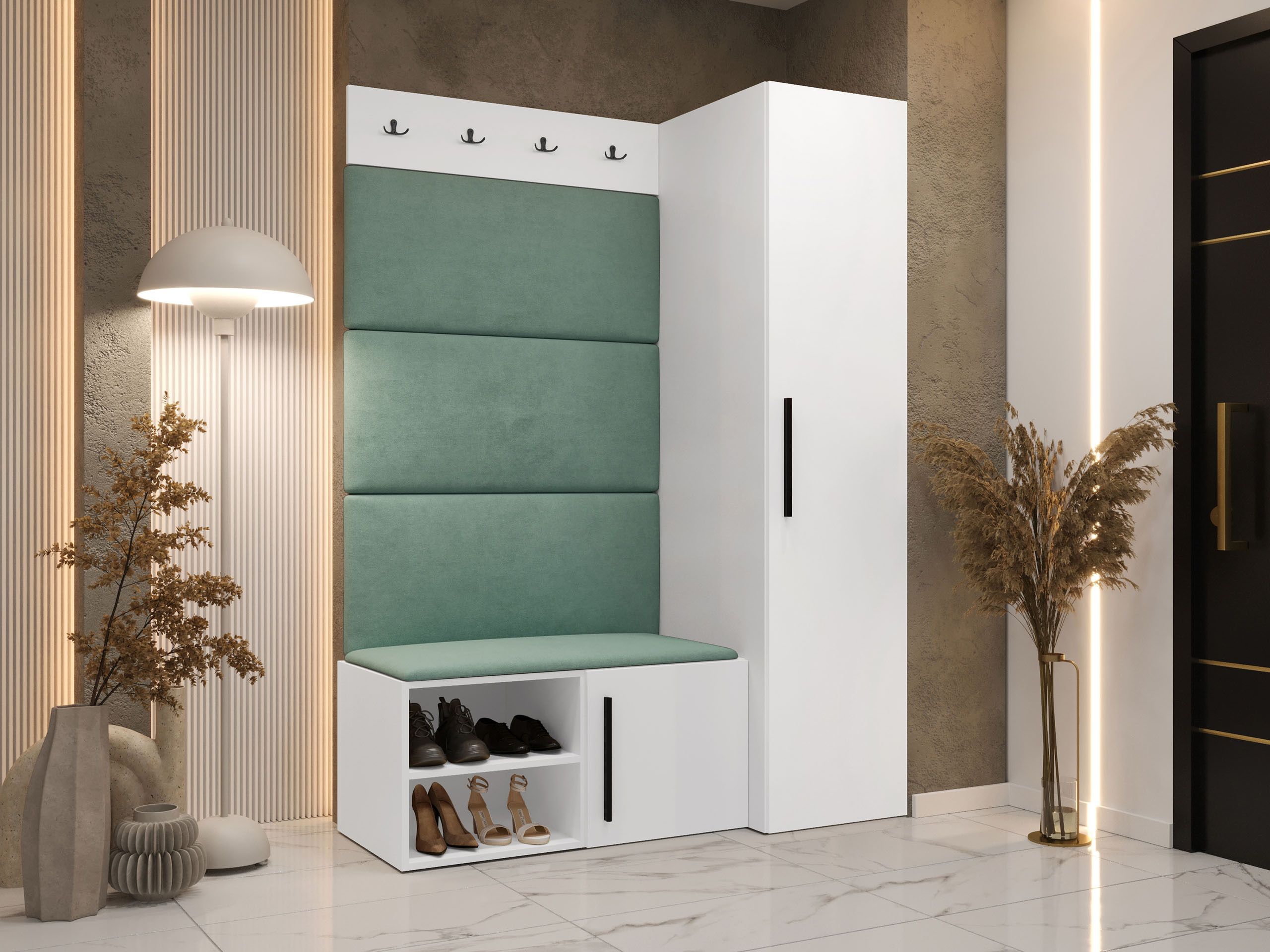 Gangmeubelset Nitos II (Wit)