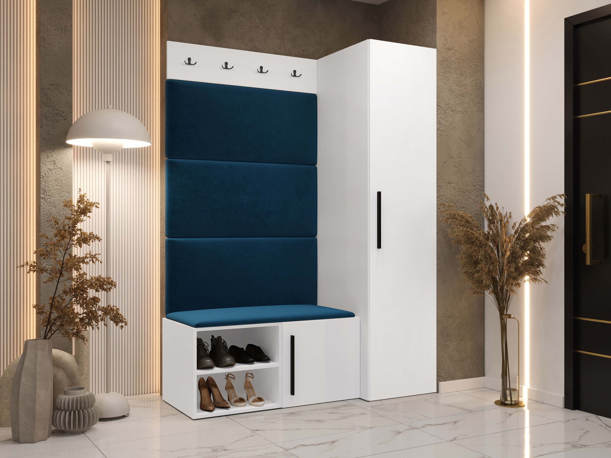 Gangmeubelset Nitos II (Wit)