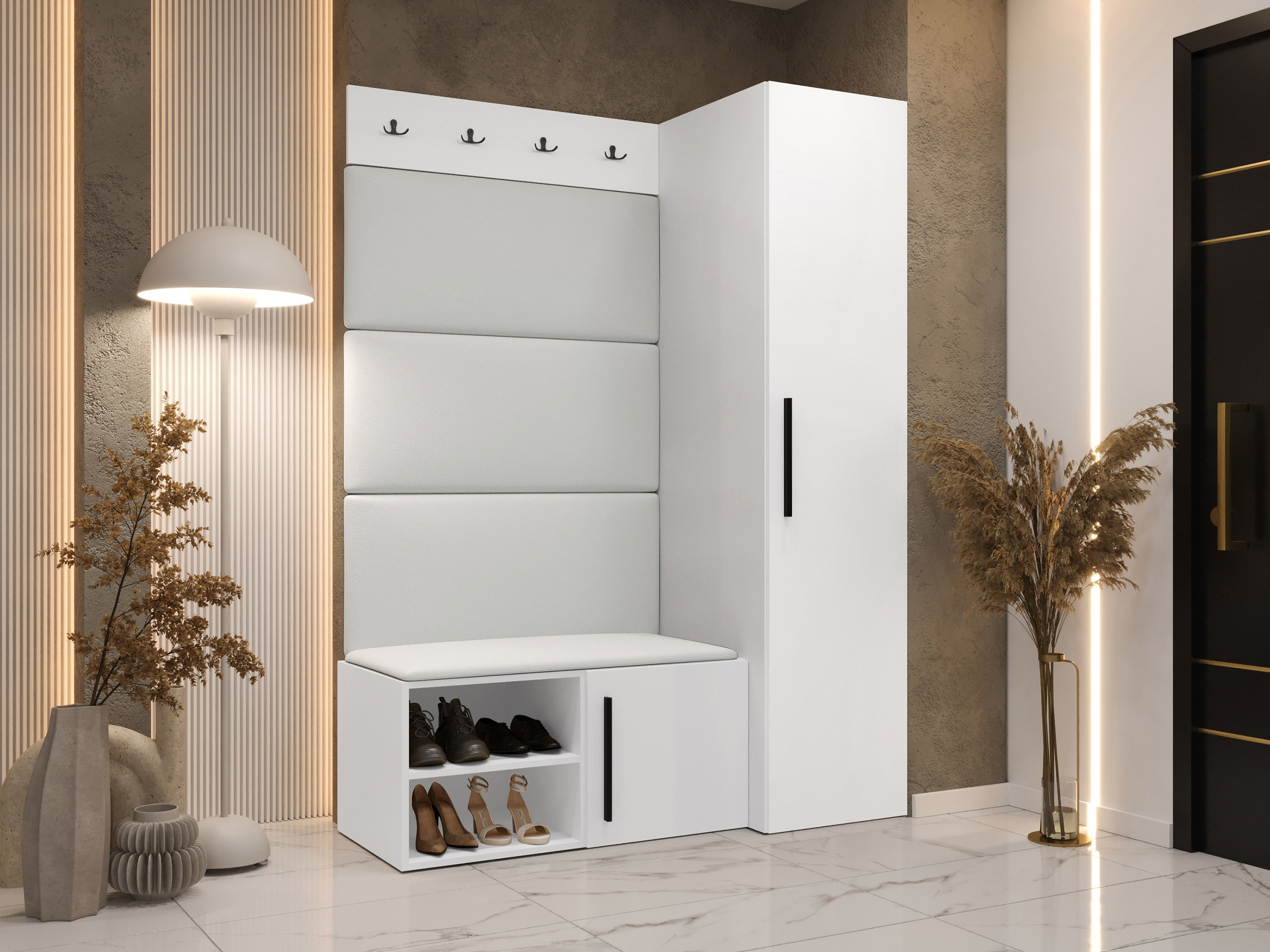 Gangmeubelset Nitos II (Wit)