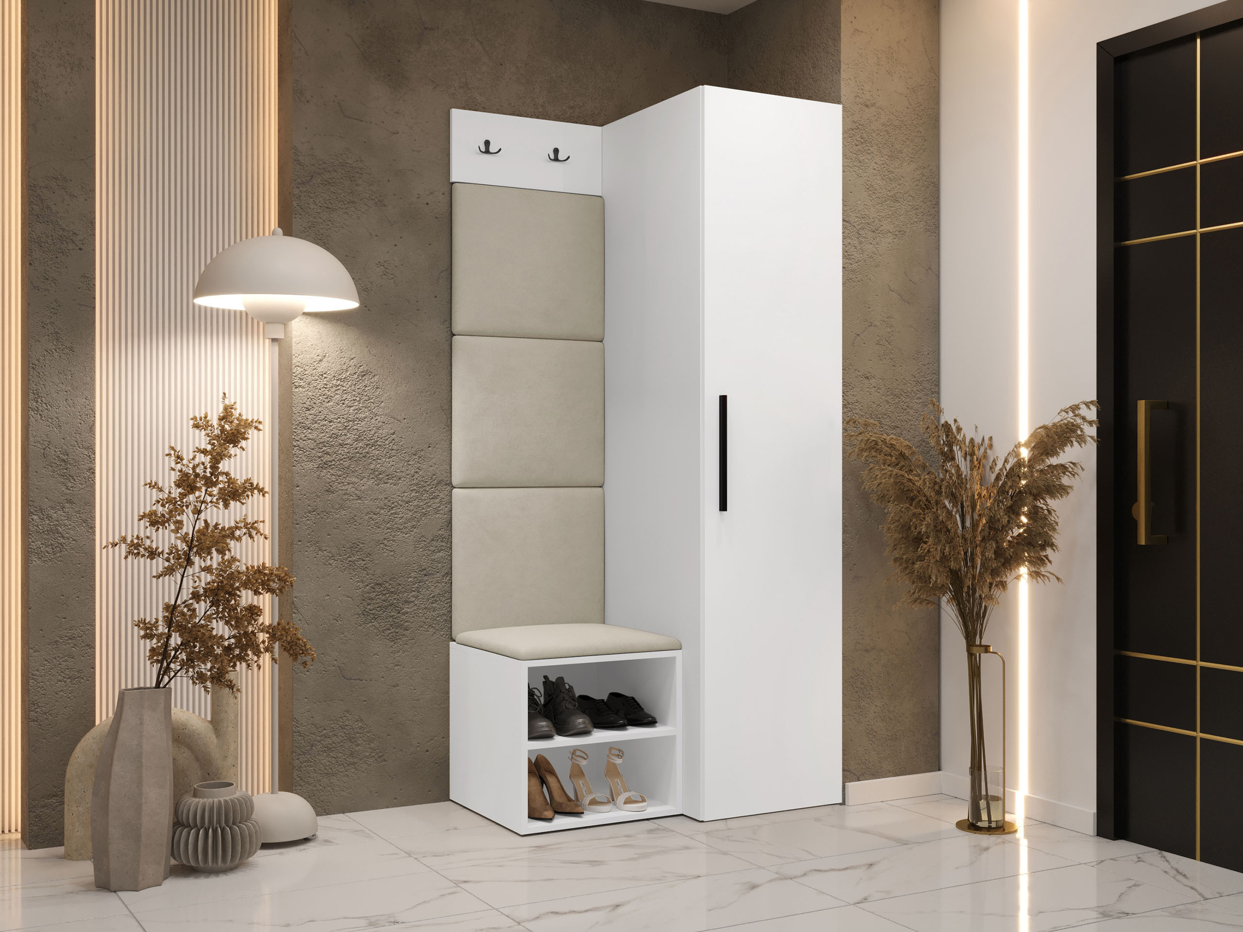 Gangmeubelset Nitos III (Wit)