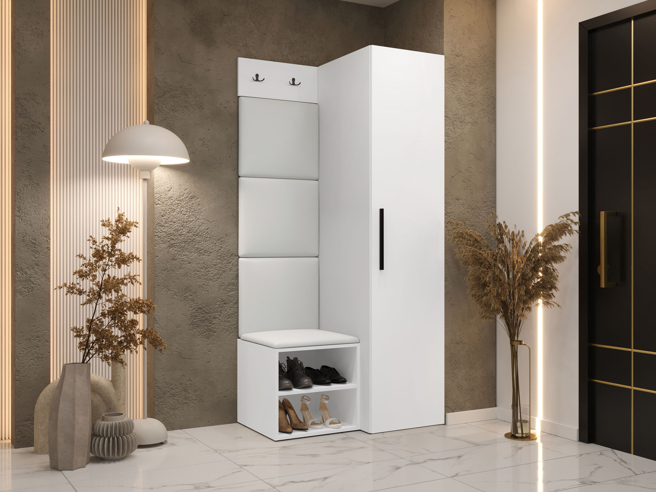 Gangmeubelset Nitos III (Wit)