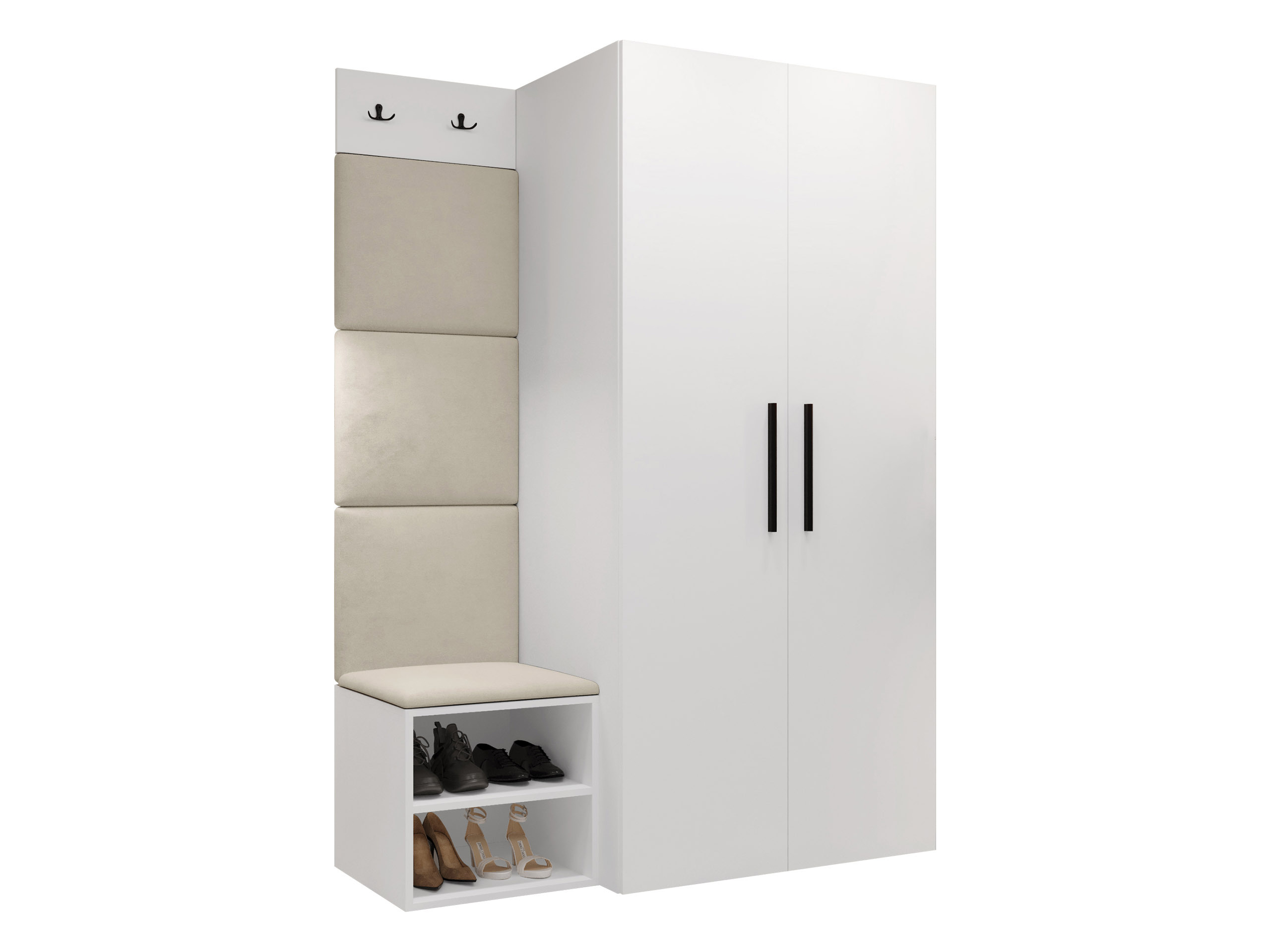 Gangmeubelset Hartford 523 (Wit)