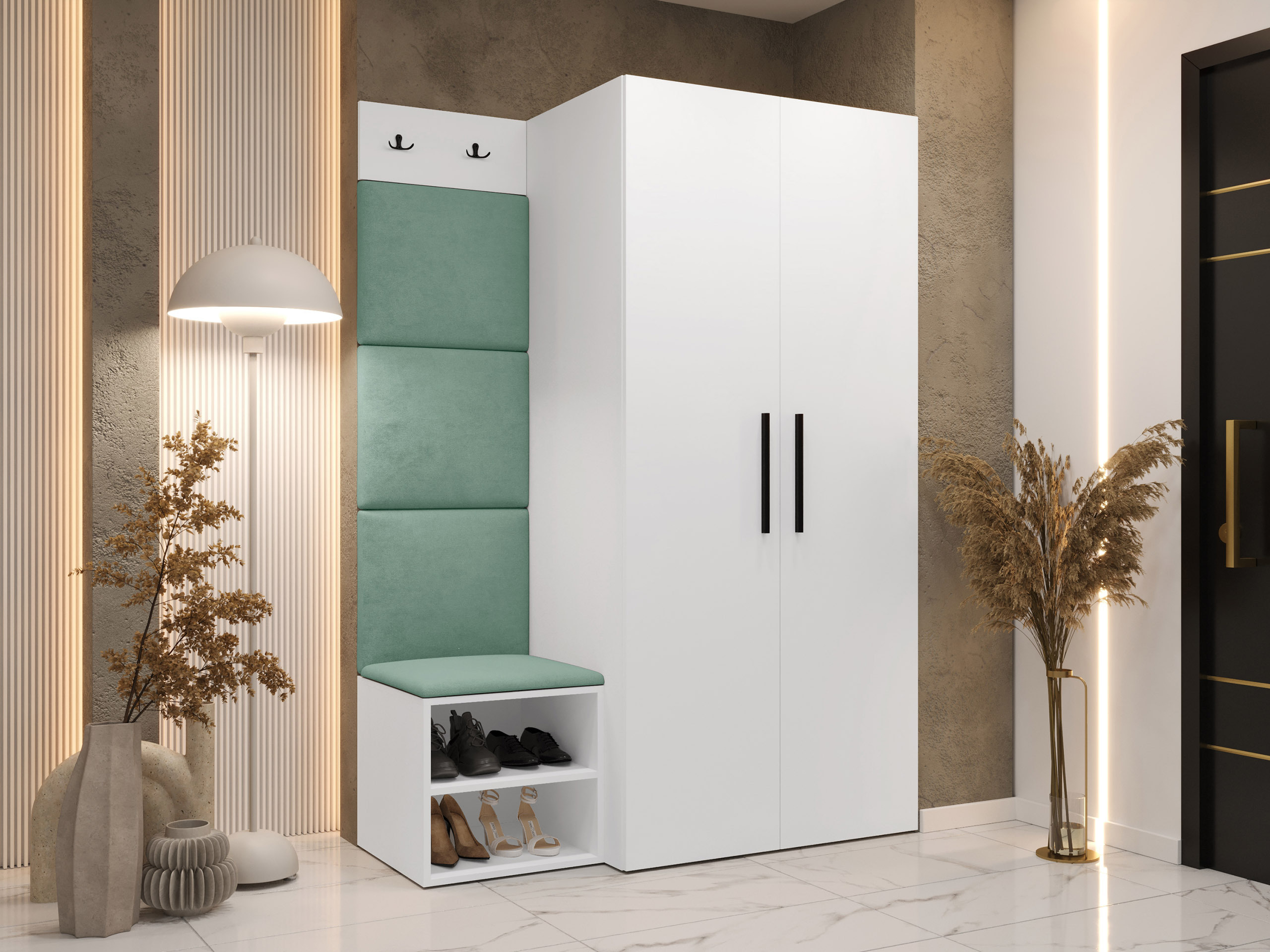 Gangmeubelset Hartford 523 (Wit)