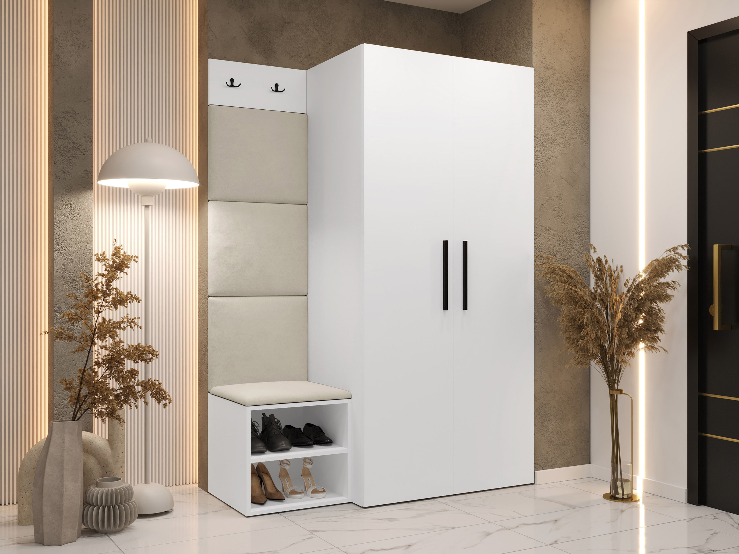 Gangmeubelset Nitos IV (Wit)