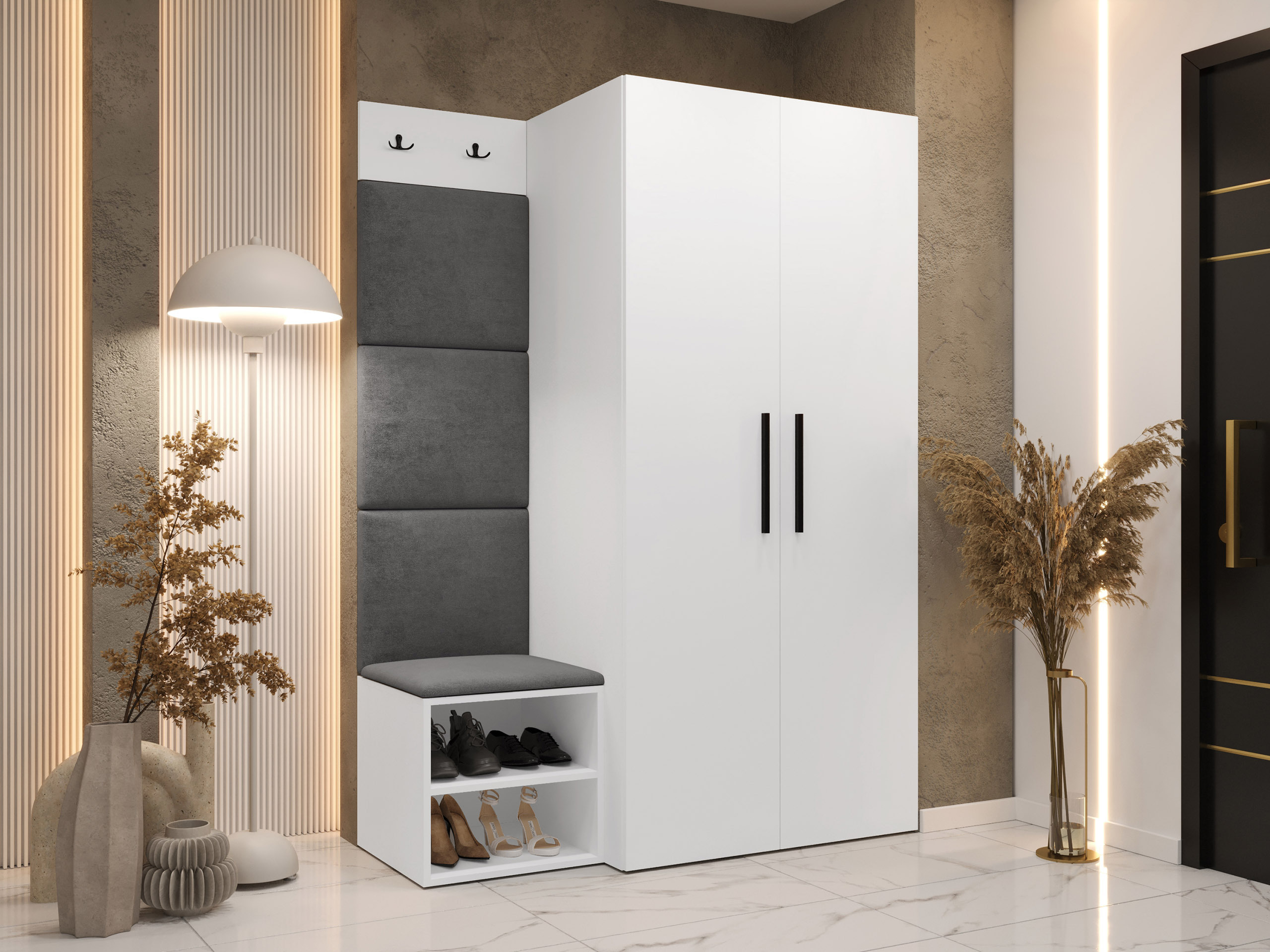 Gangmeubelset Nitos IV (Wit)