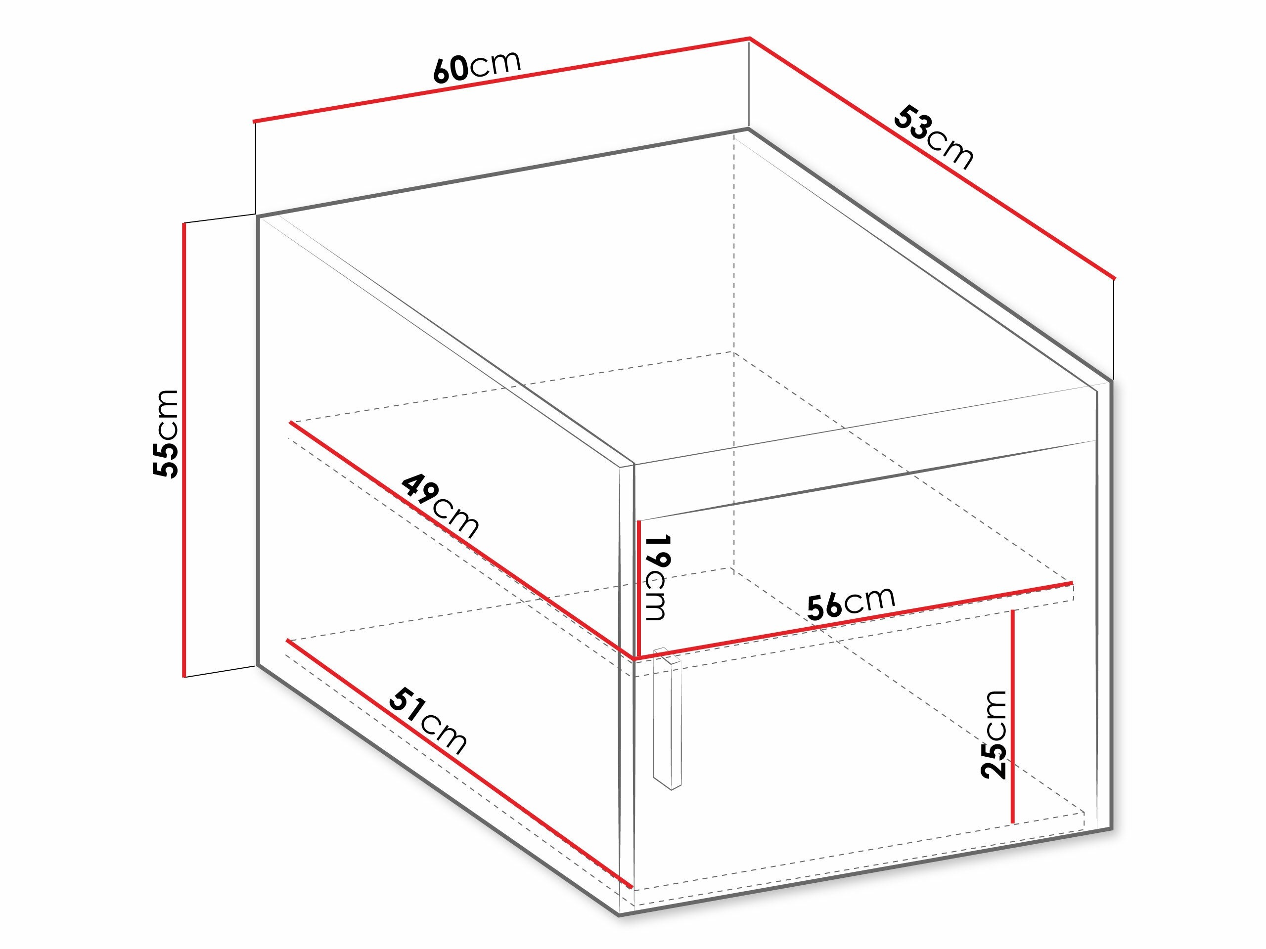 Dressoir Novduni 117 (Sonoma eik)