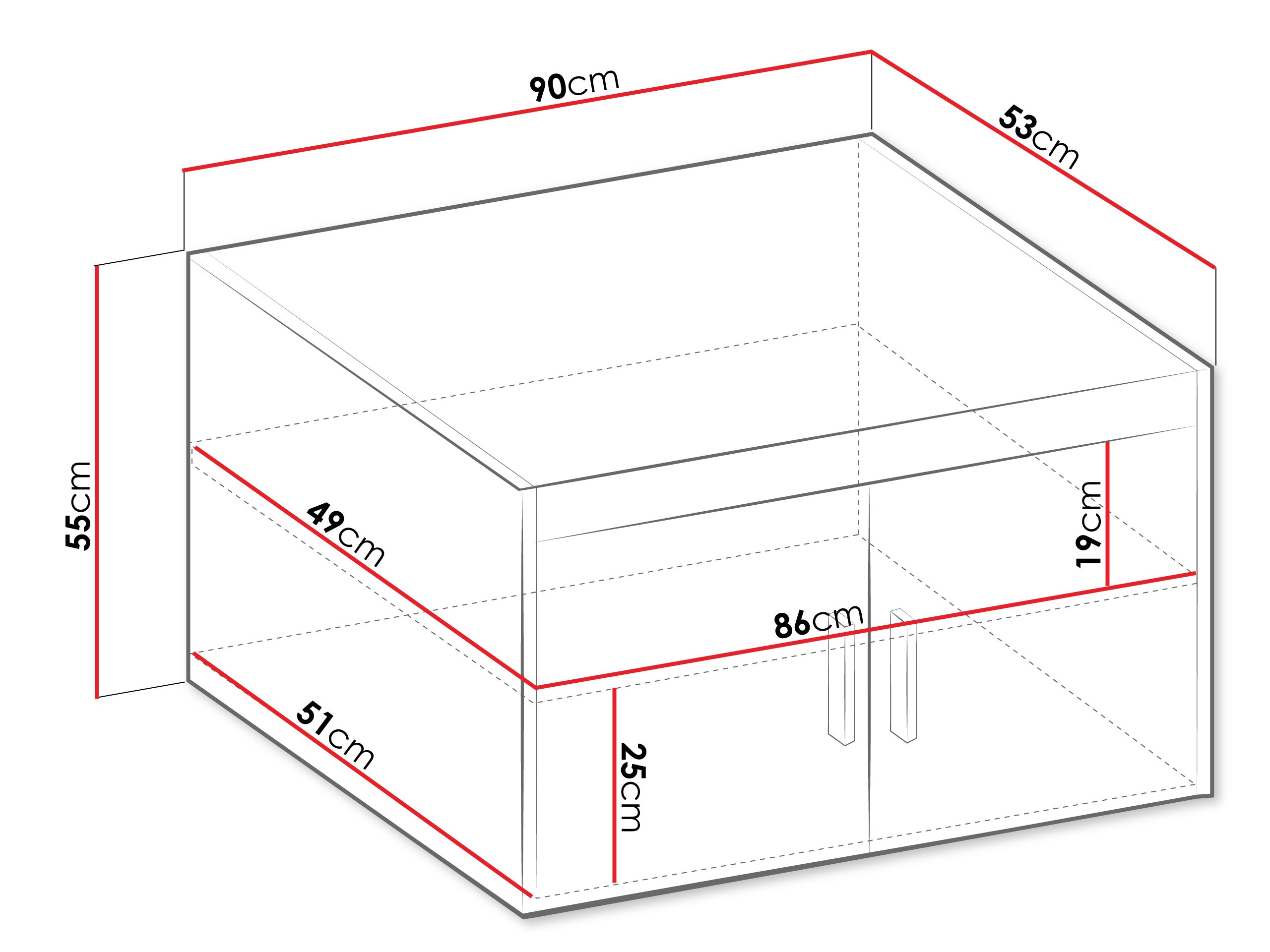 Dressoir Novduni 122 (Sonoma eik)