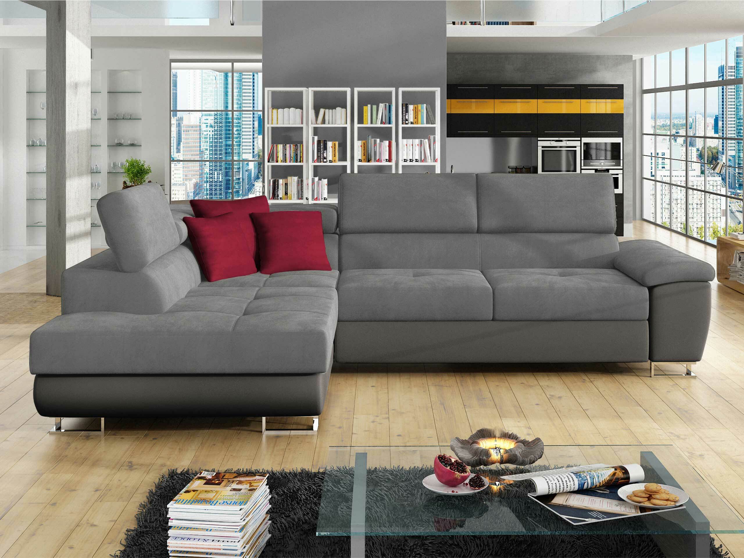 Hoekbank Comfivo Ruta II (Soft 029 + Uttario Velvet 2971 + Kronos 02)