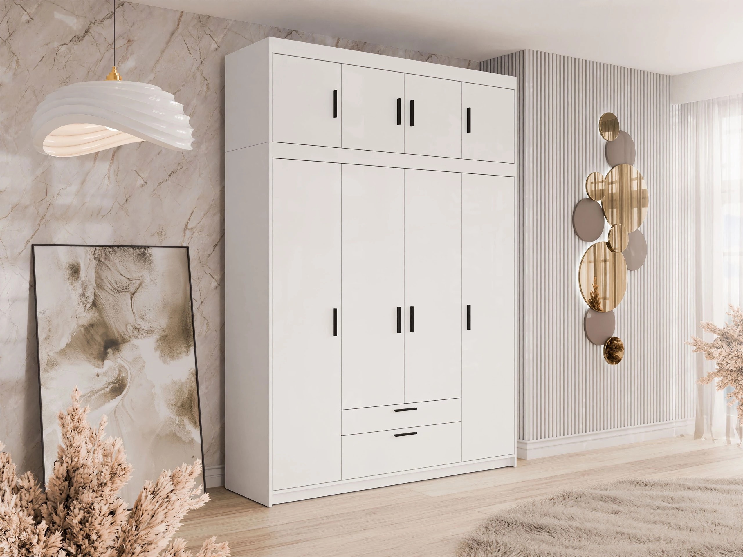 Kledingkast Novduni 106 (Wit)