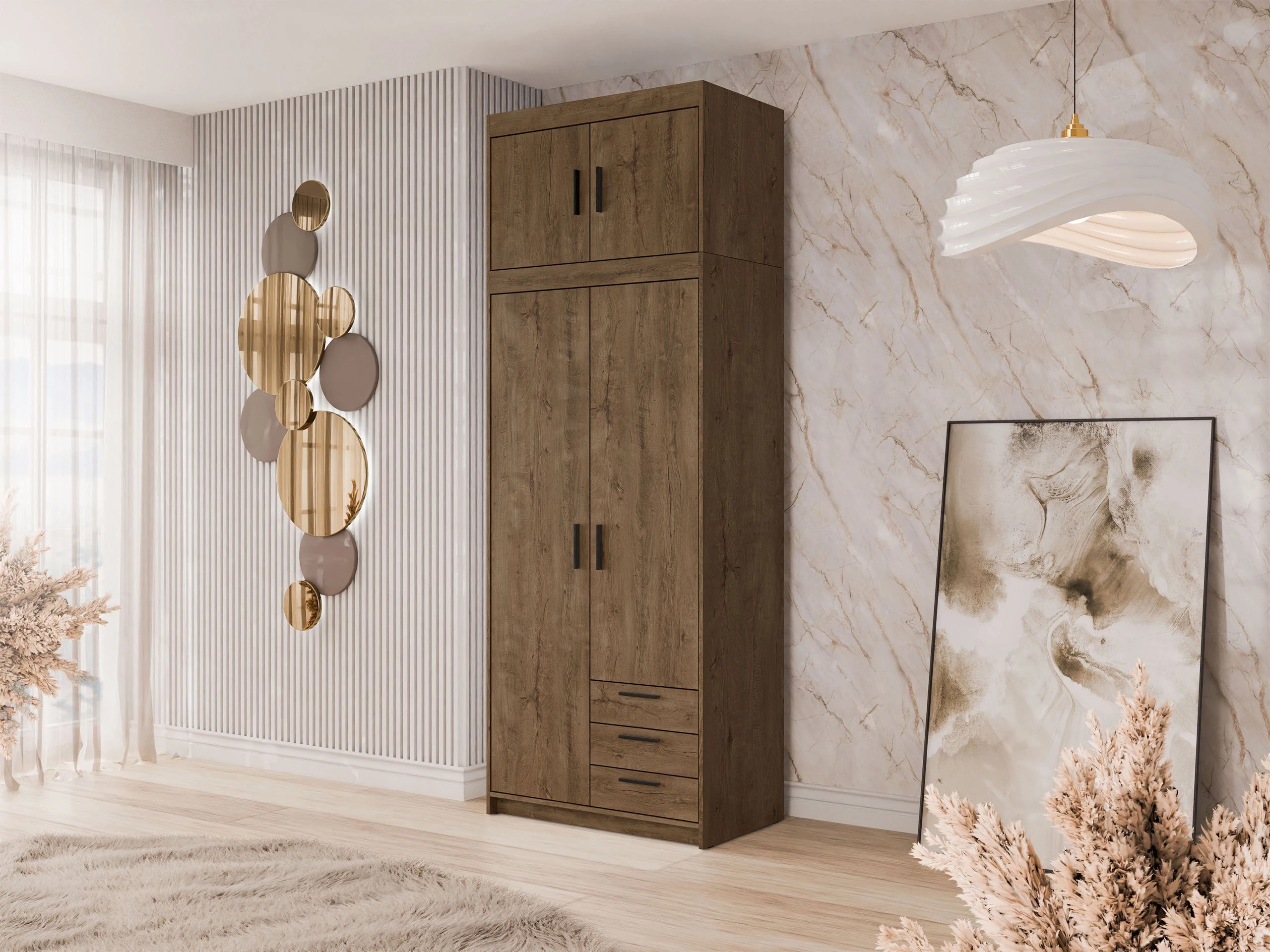 Kledingkast Novduni 113 (Lefkas eik)