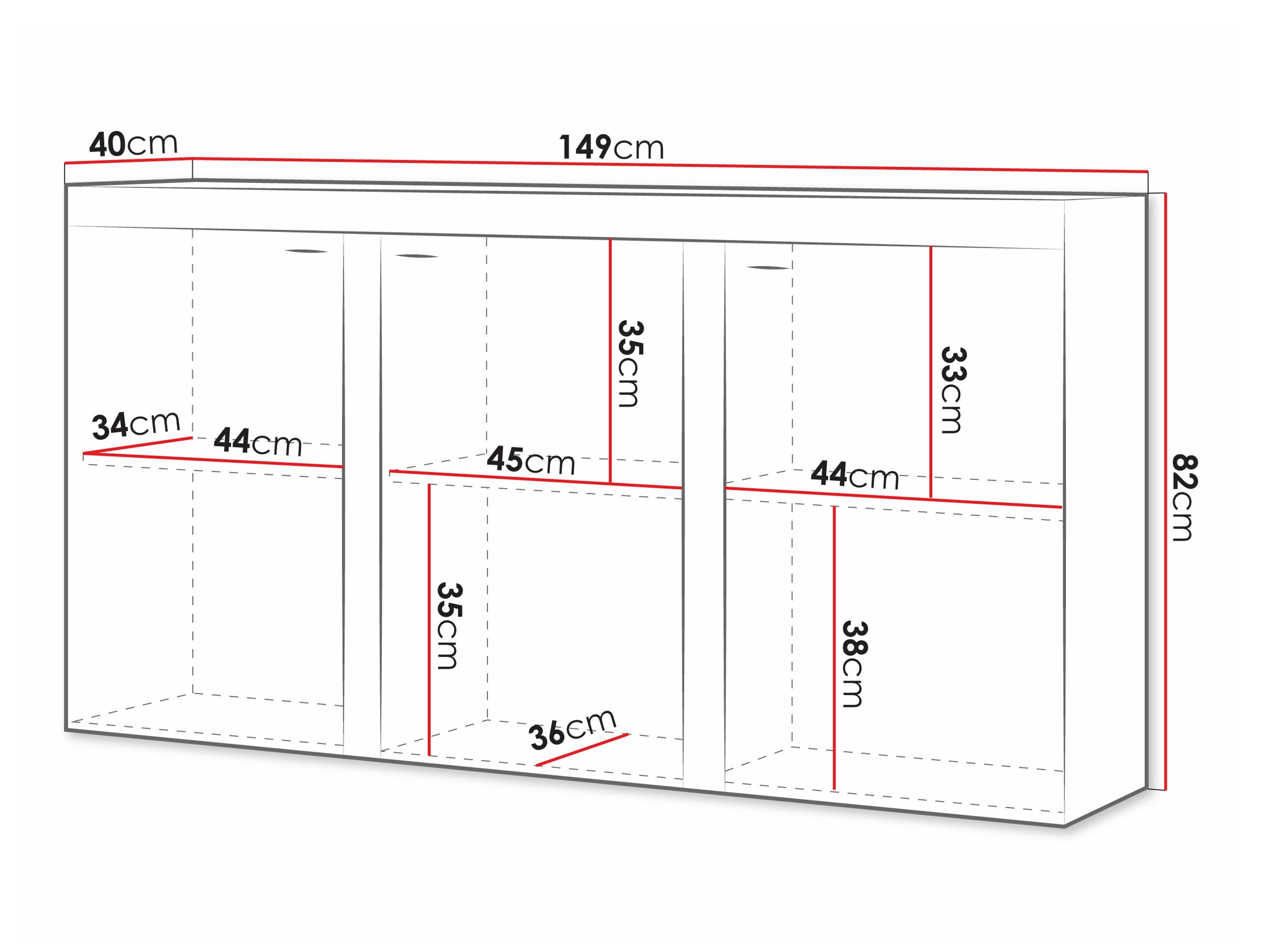 Dressoir Soca I (Wit)