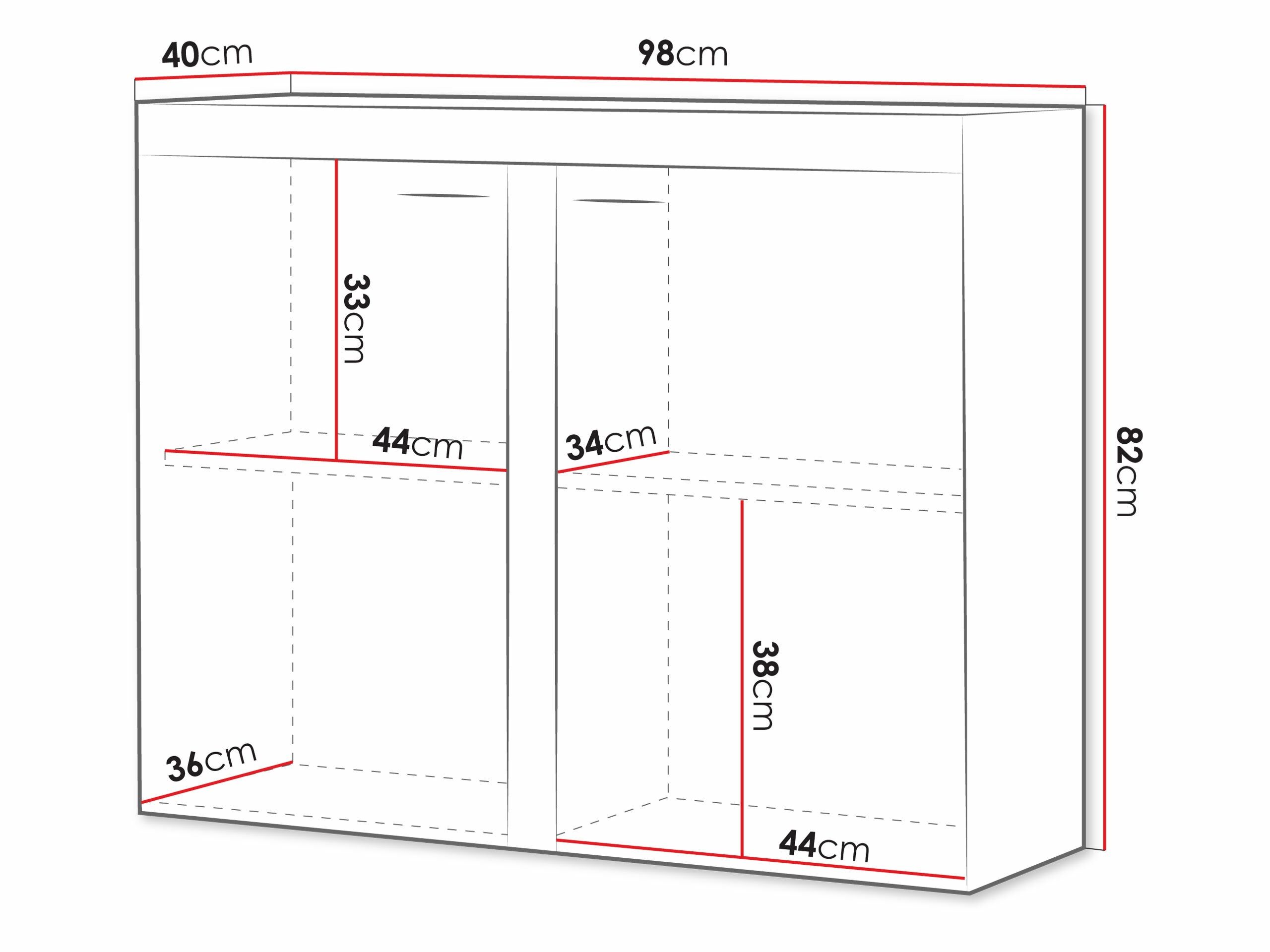 Dressoir Univio (Sonoma eik)