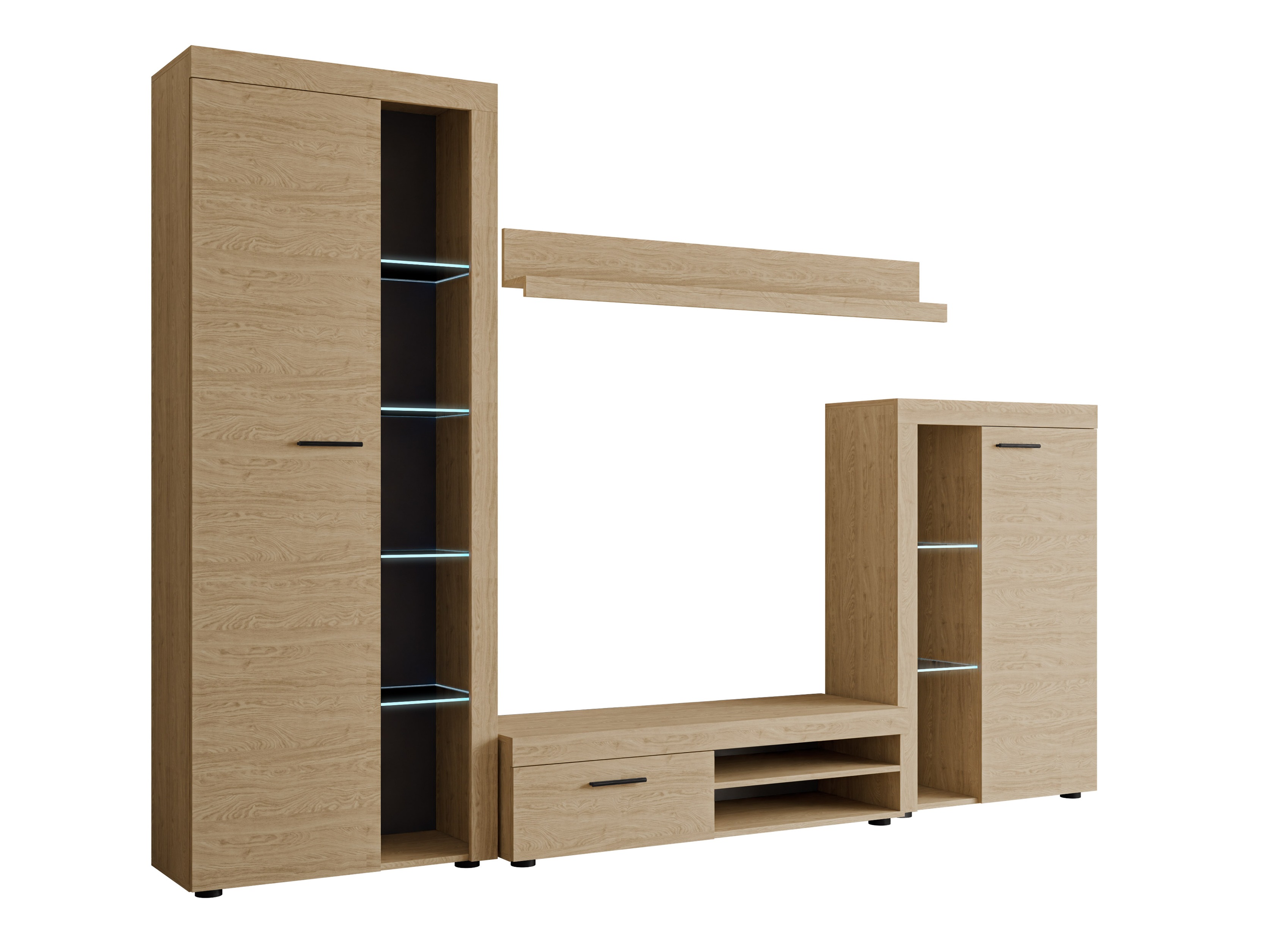 Woonkamerset Soca (Eiken)