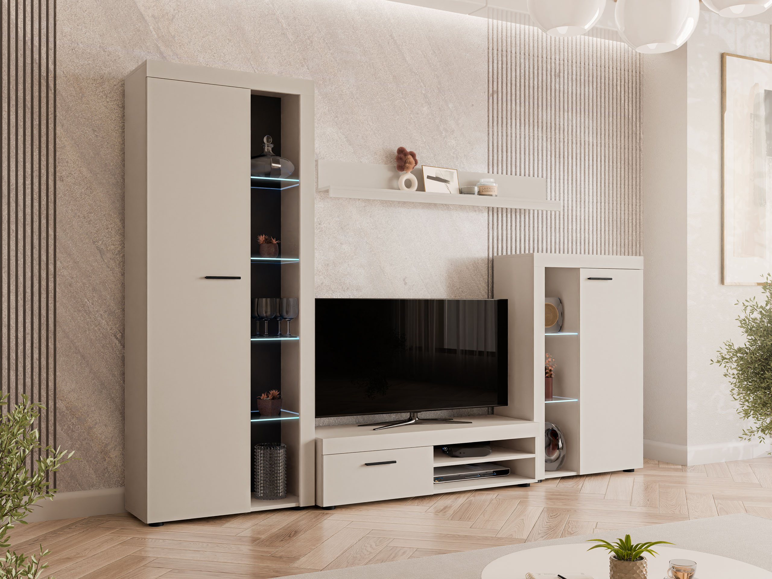 Woonkamerset Univio (Beige)