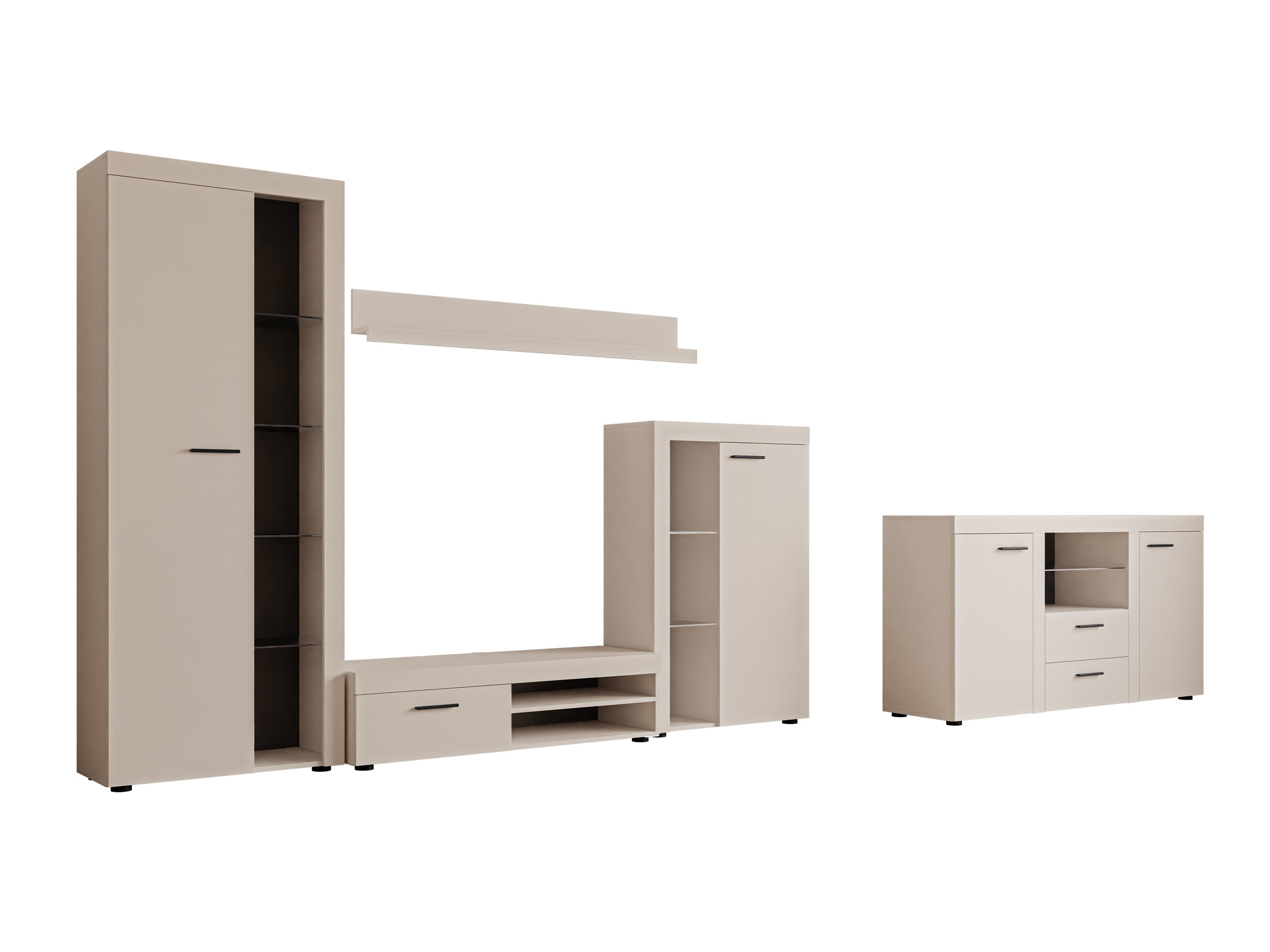 Woonkamerset Univio I (Beige)
