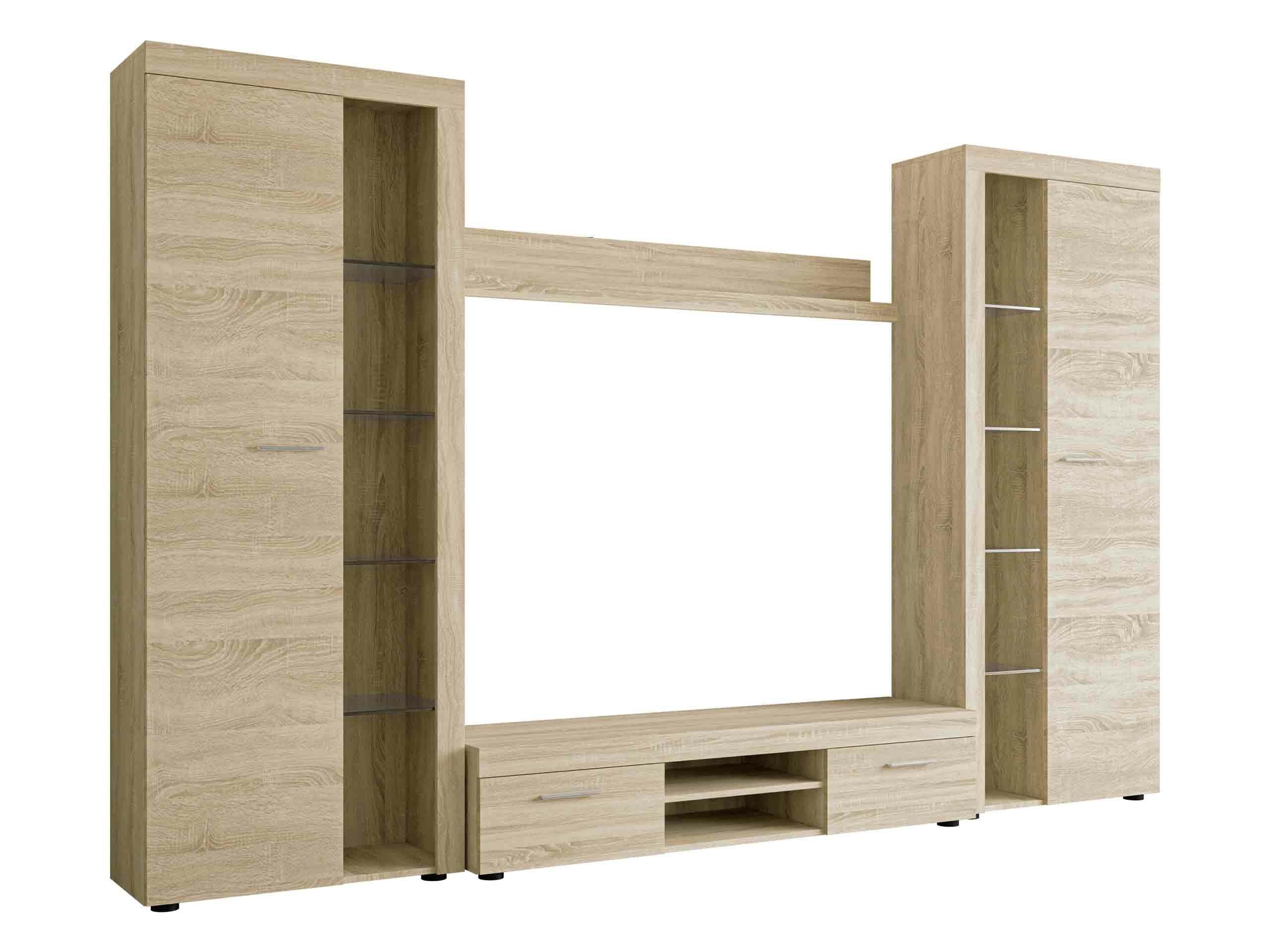 Woonkamerset Univio II (Sonoma eik)