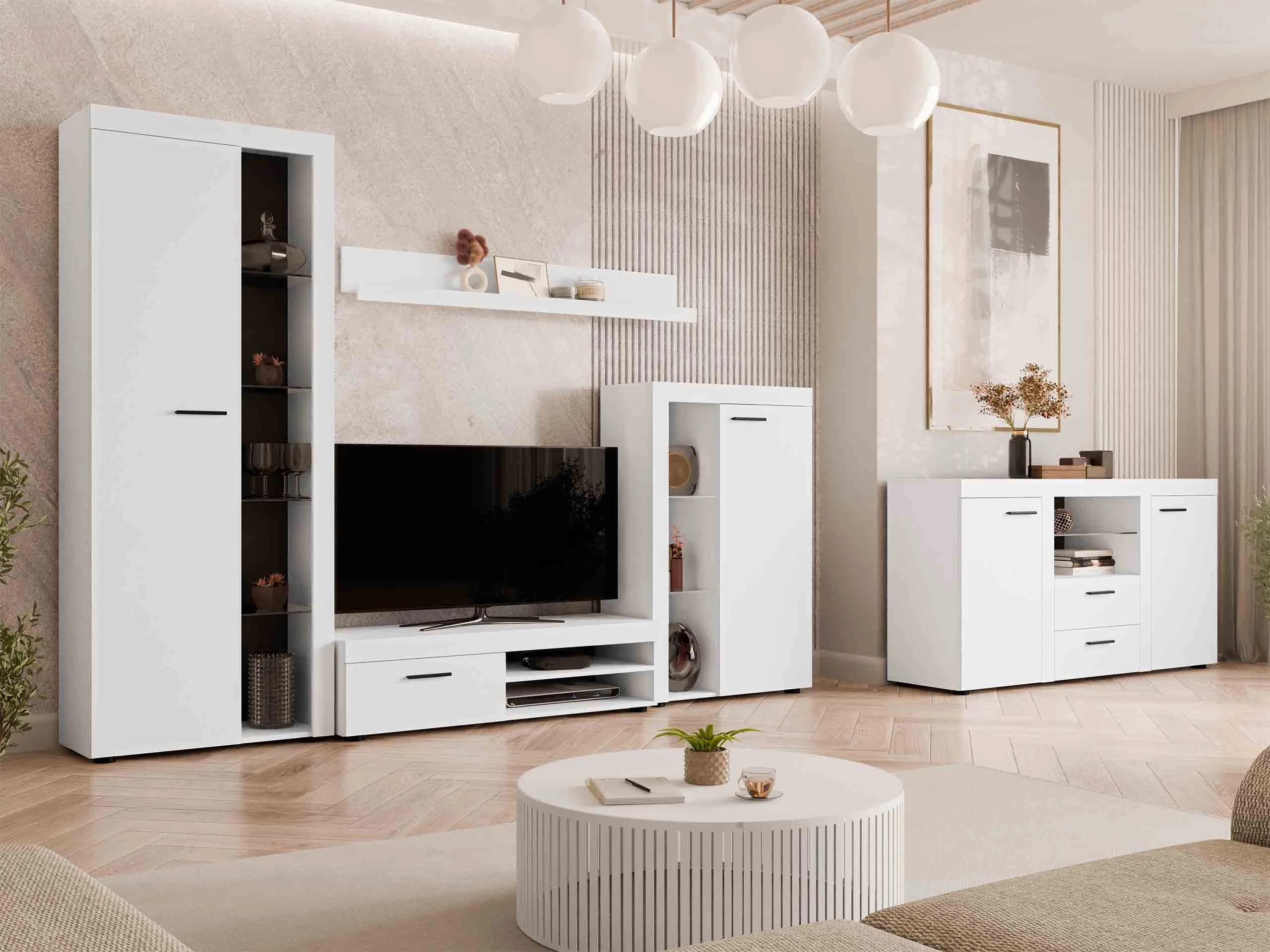 Woonkamerset Tucson 103 (Wit)