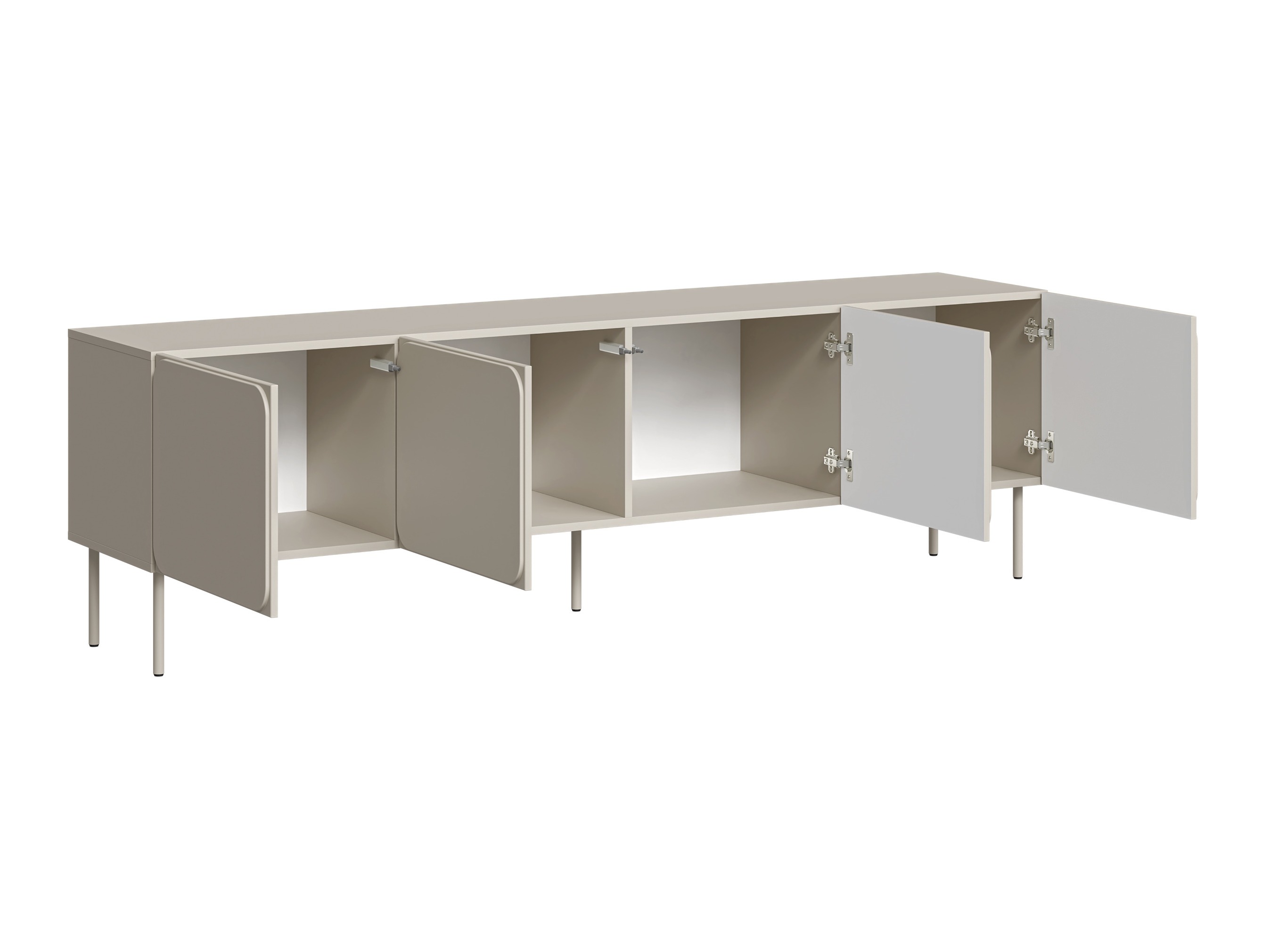 TV-meubel Fentore 101 (Rood)