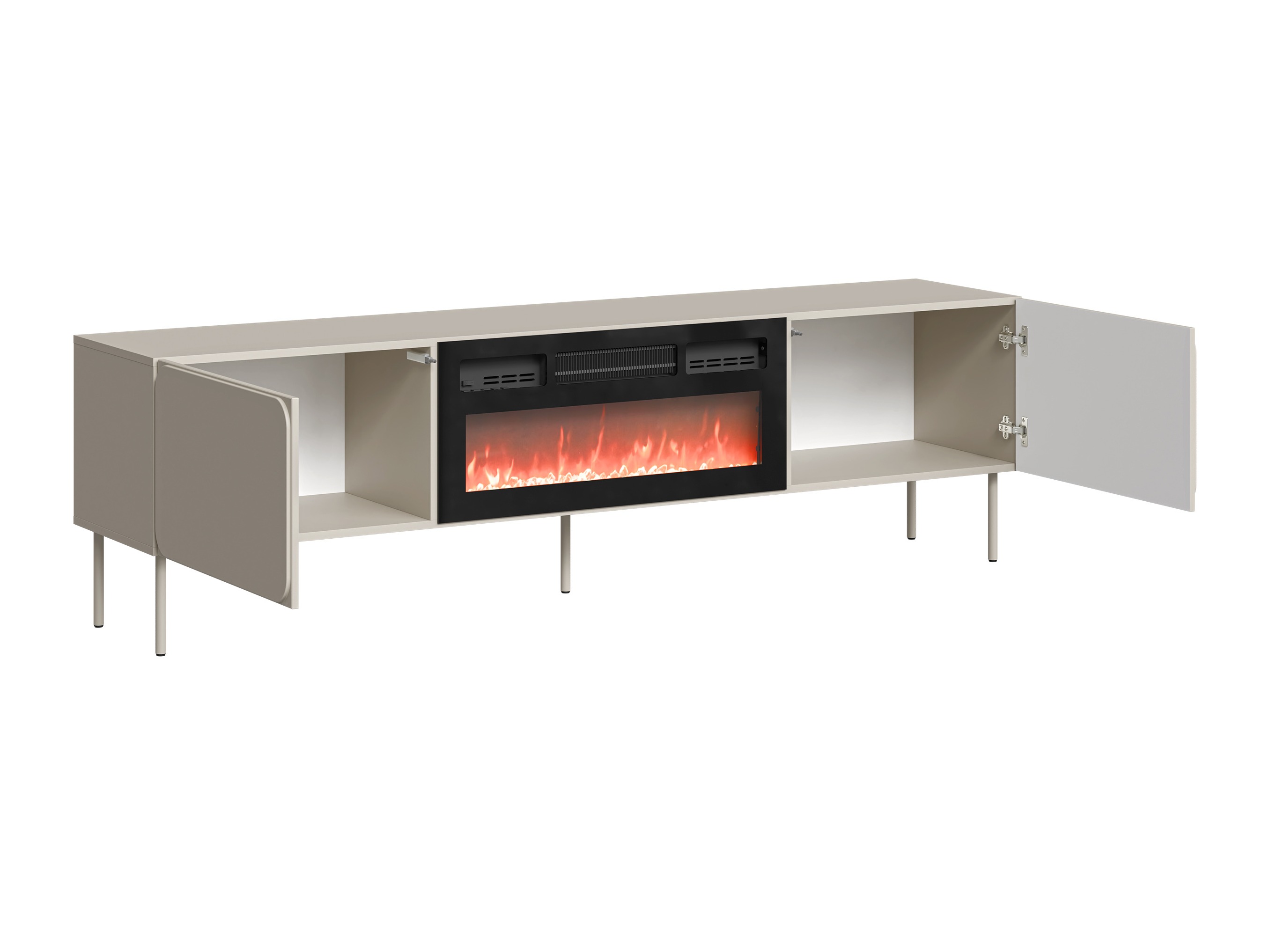 TV-meubel Fentore 104 (Rood)