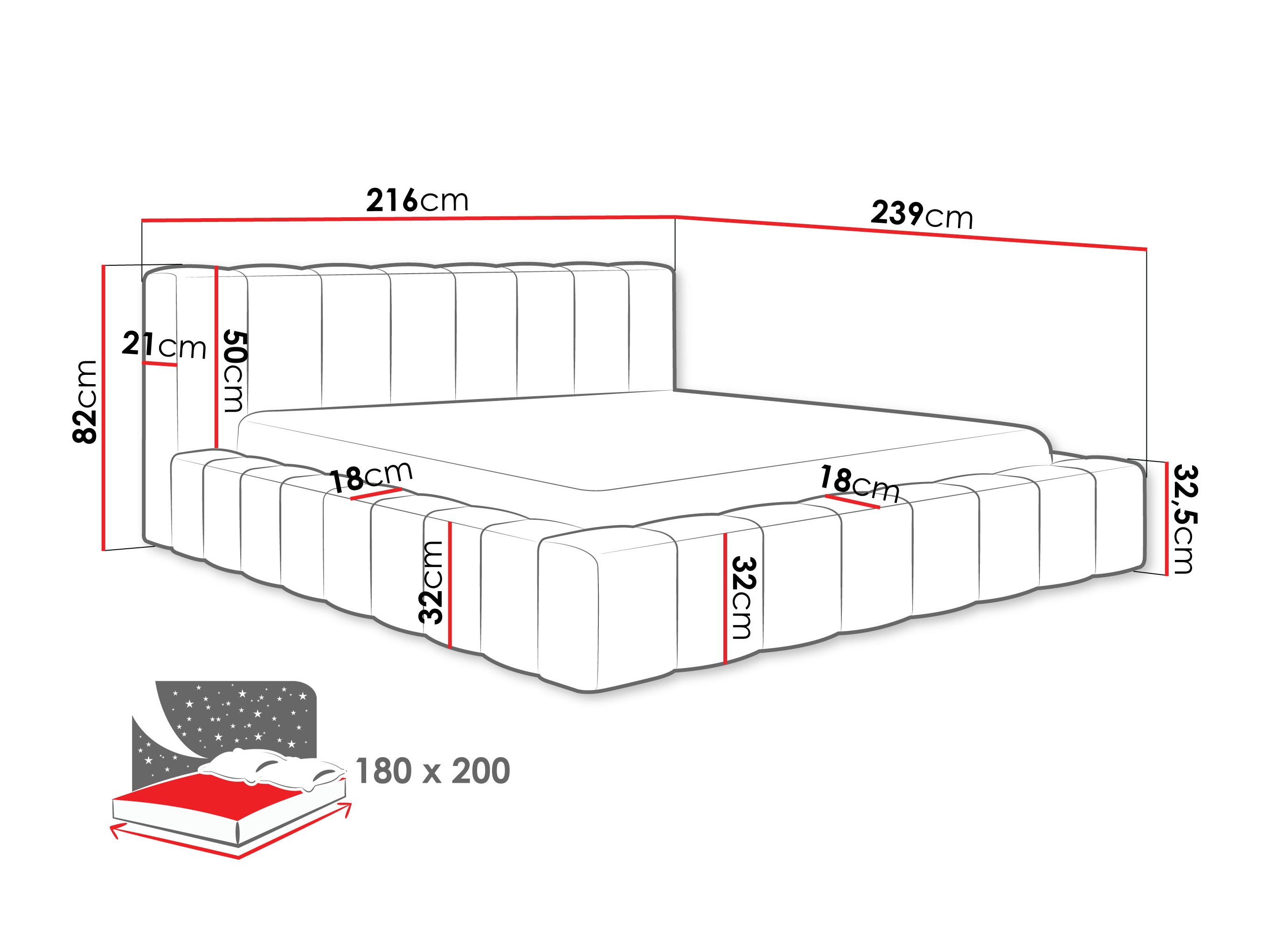 Bed Hesperia 125 (Kronos 22)