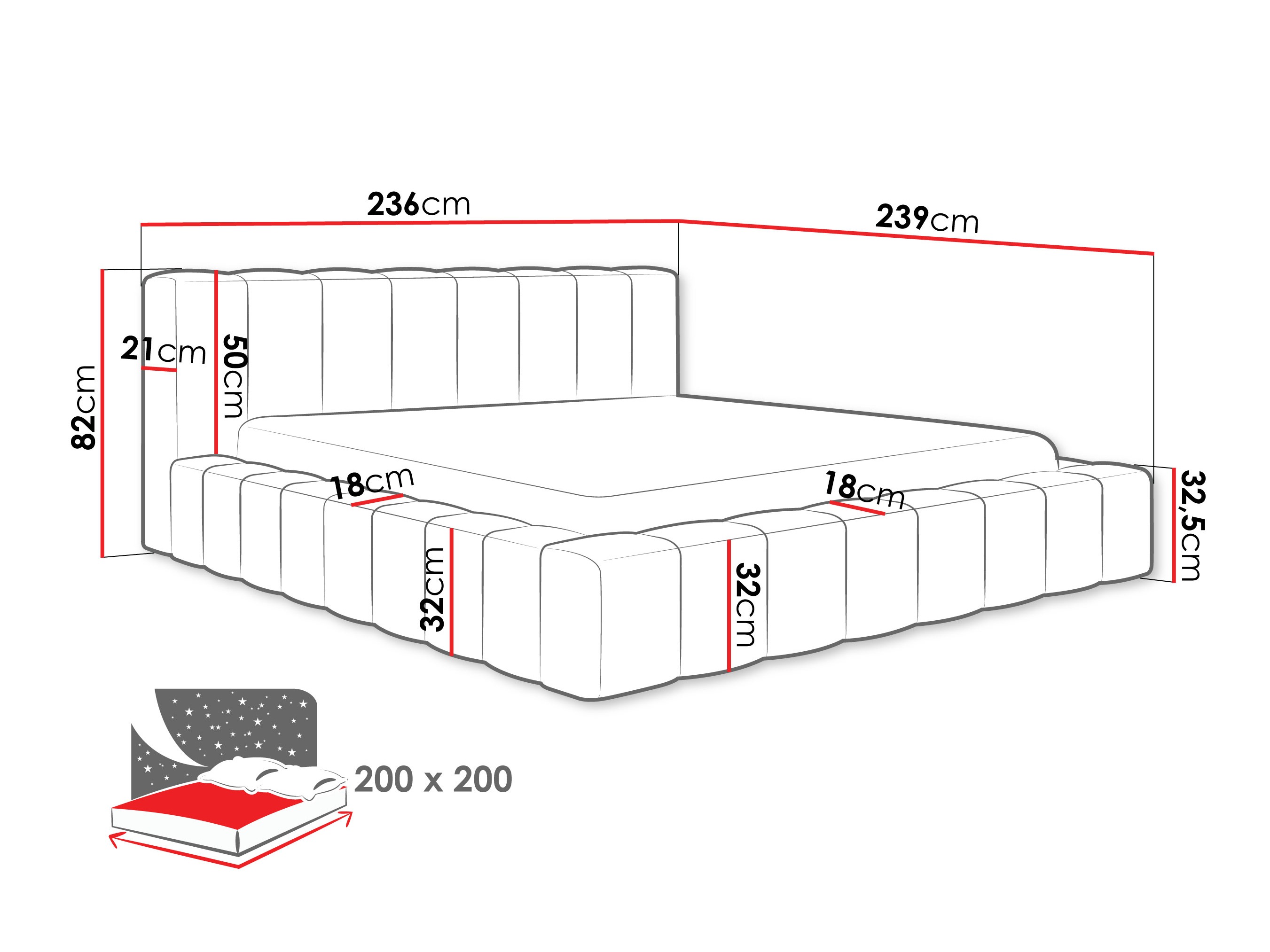 Bed Hesperia 125 (Kronos 22)