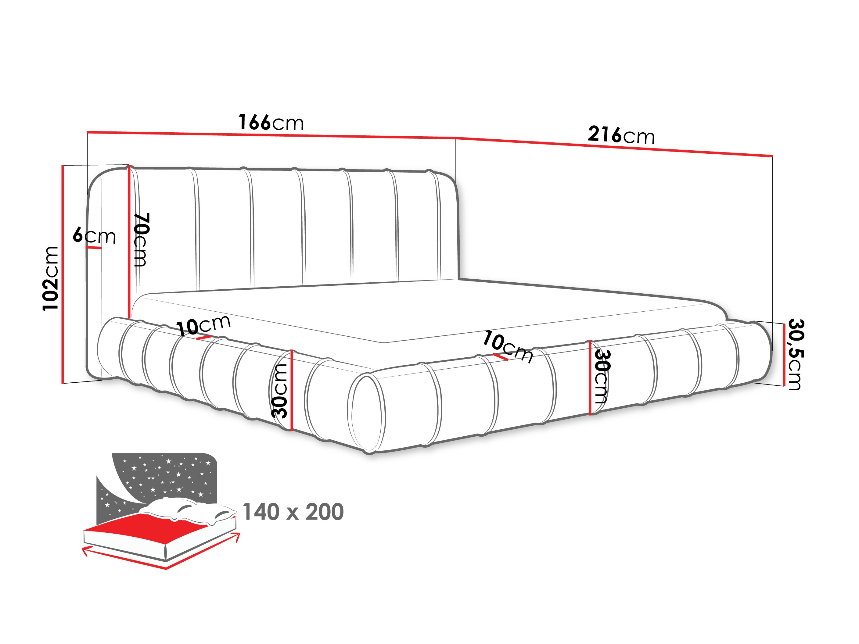 Bed Cucumos (Kronos 07)